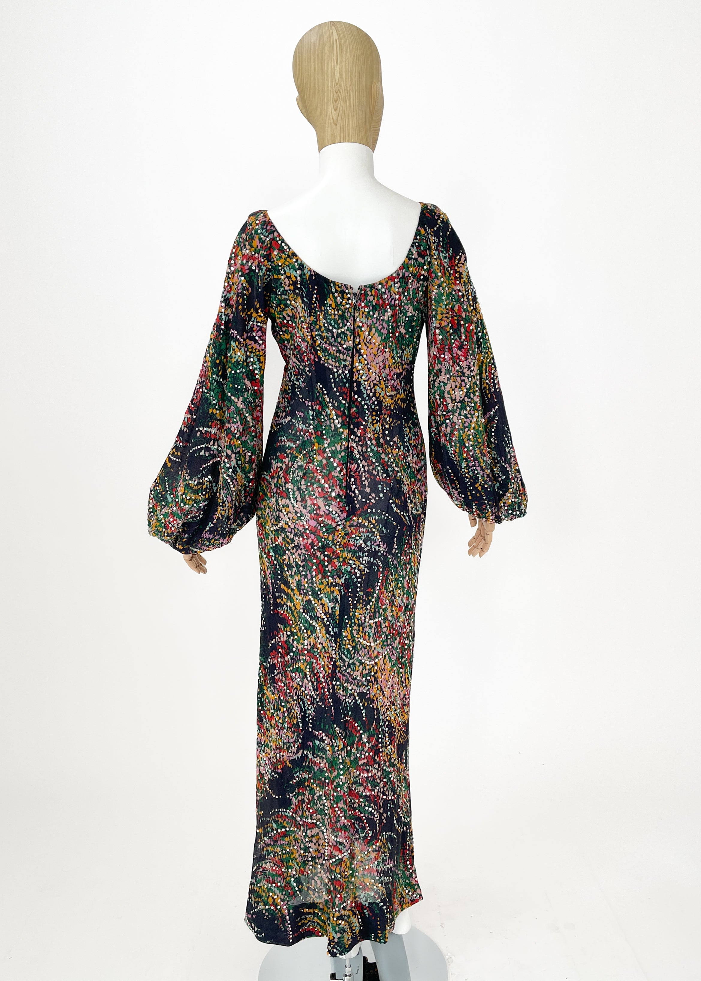 Vintage Pauline Trigère Evening Dress
