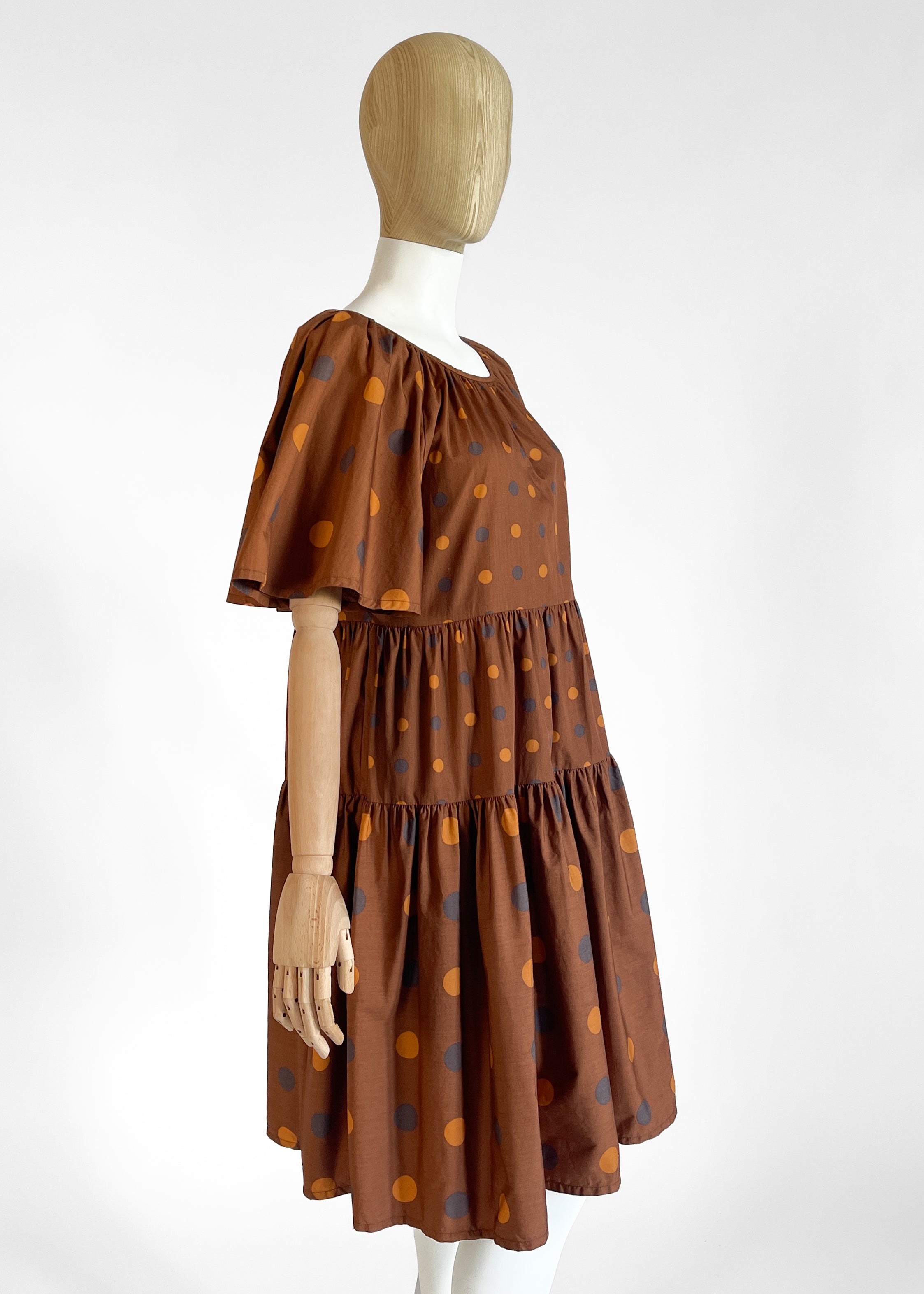 Vintage Yves Saint Laurent Polka Dot Dress