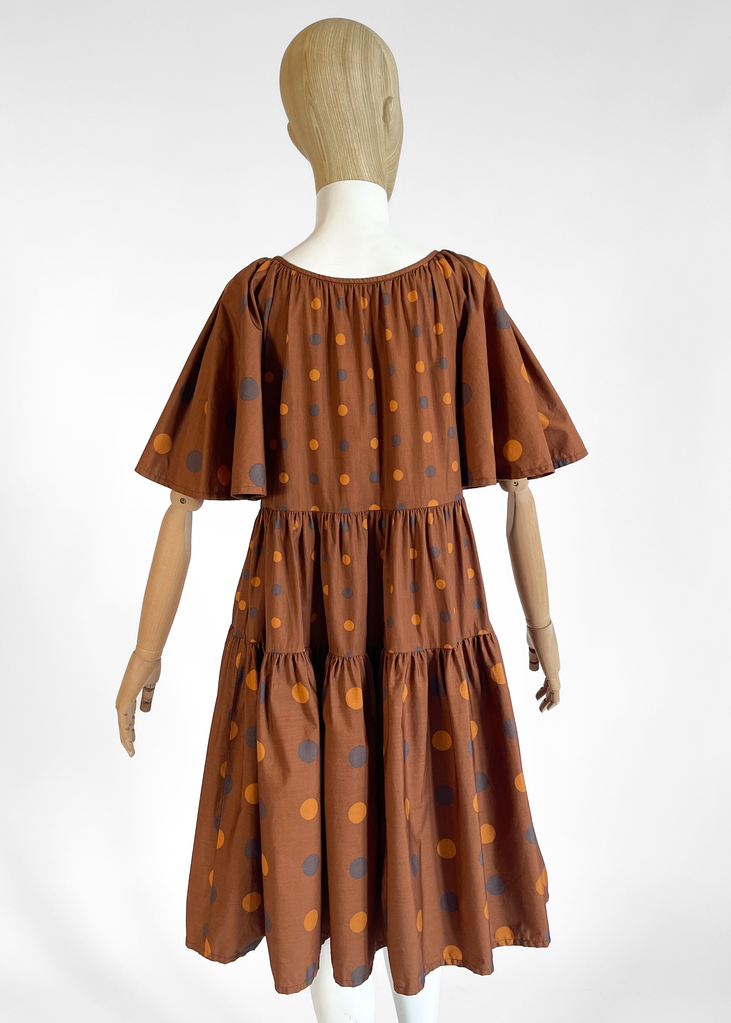 Vintage Yves Saint Laurent Polka Dot Dress