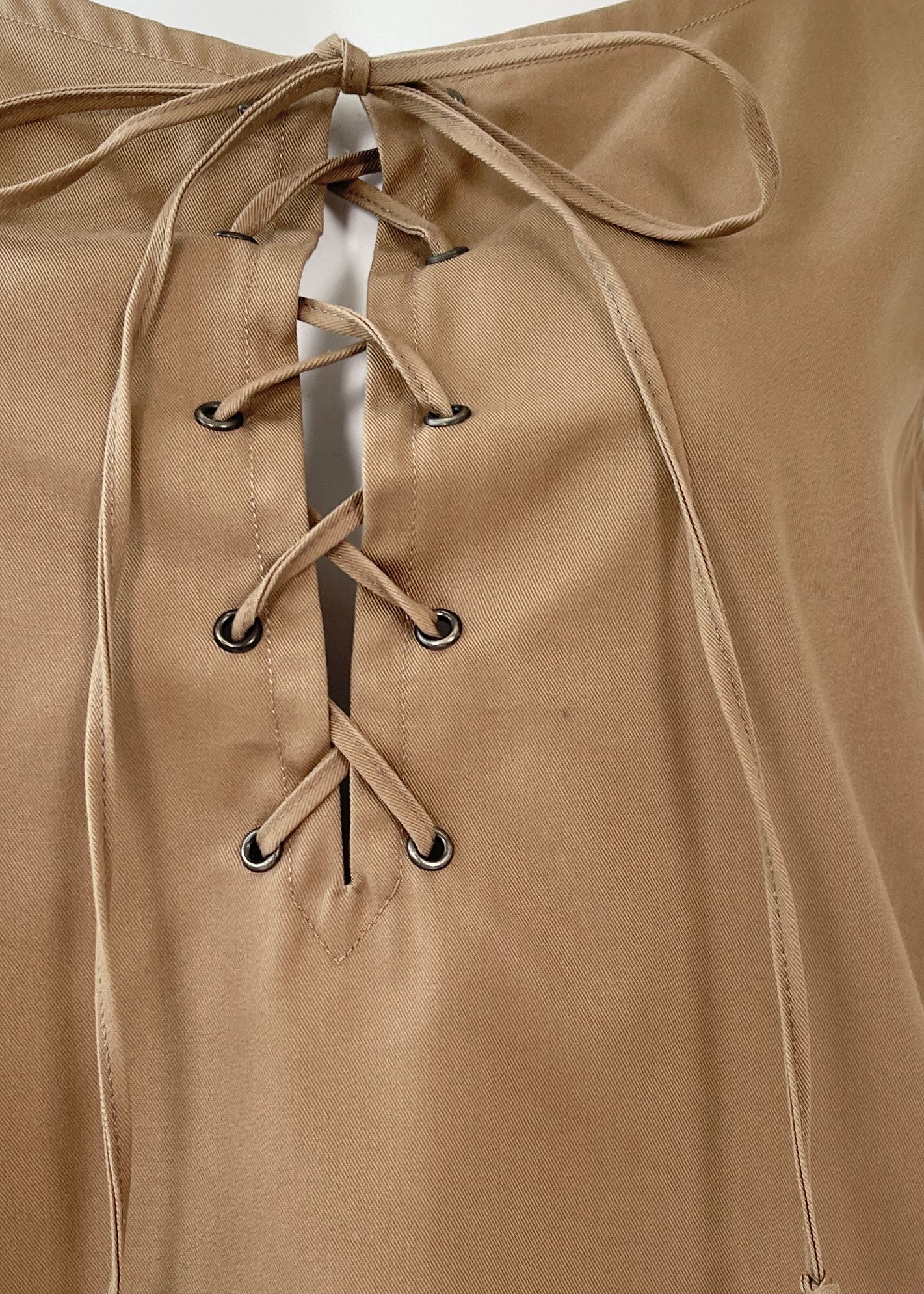 Vintage 1970s Yves Saint Laurent Safari Tank Top