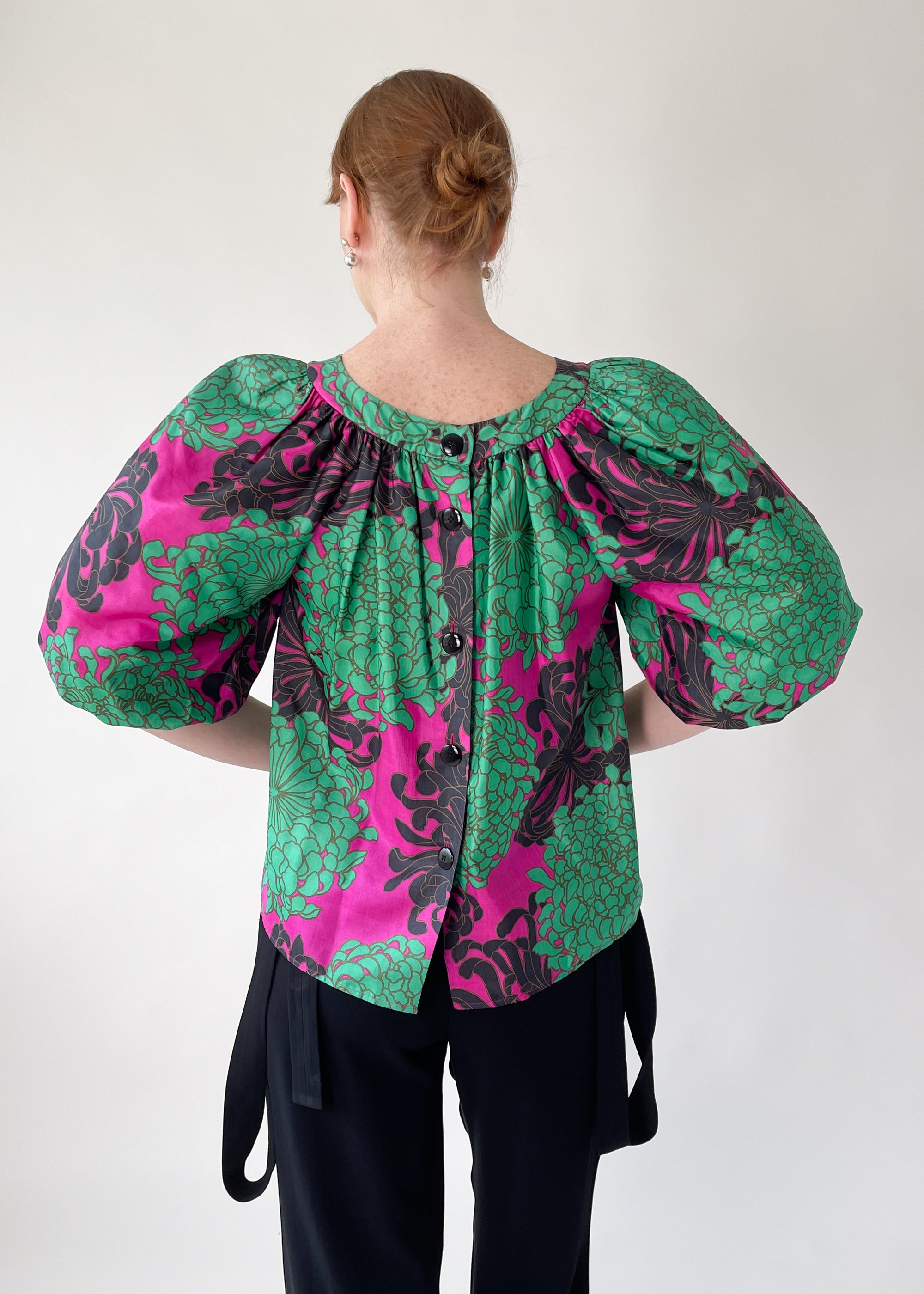 Vintage 1986. Yves Saint Laurent Silk Top