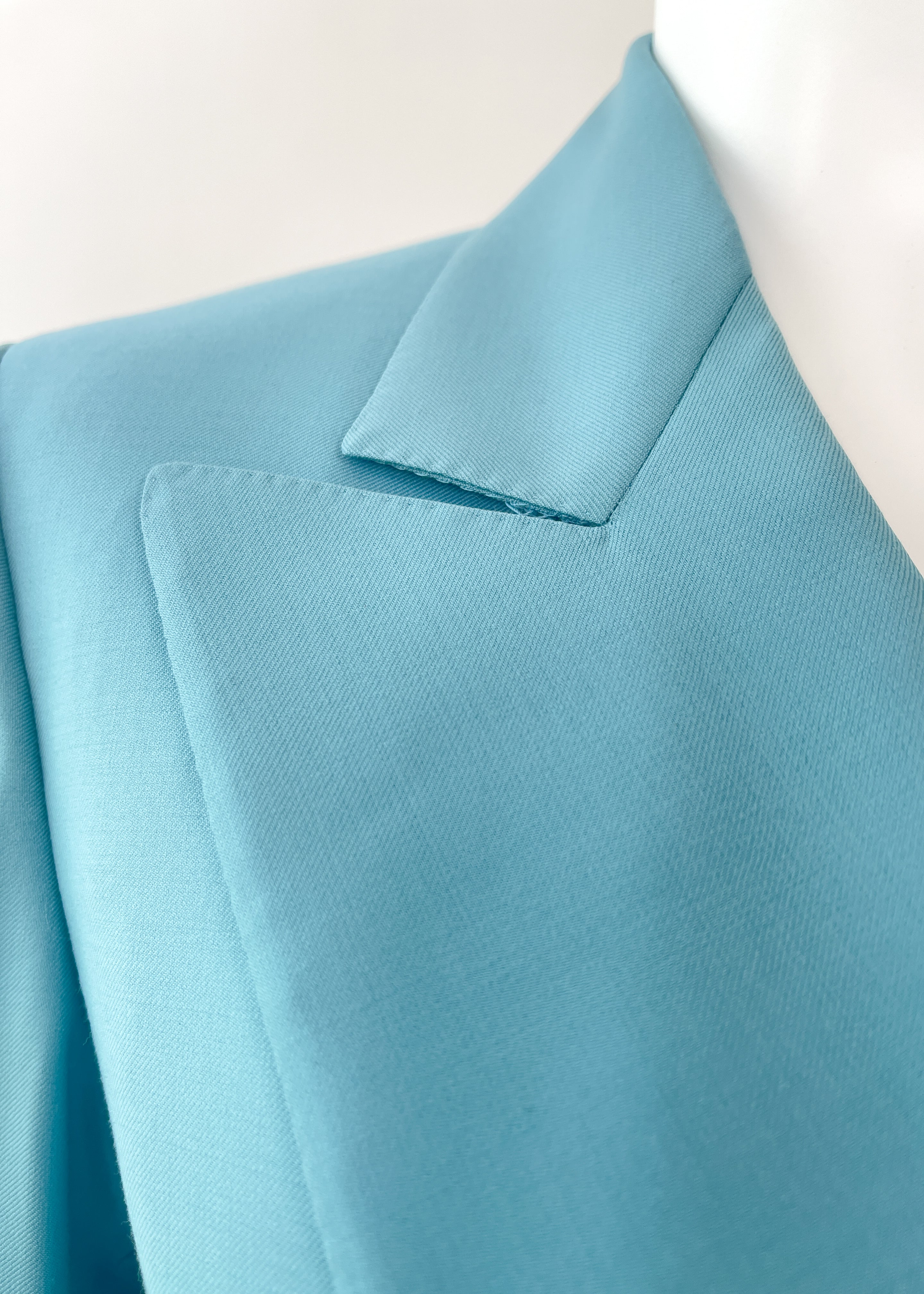 1990s Burberry's Blue Suit