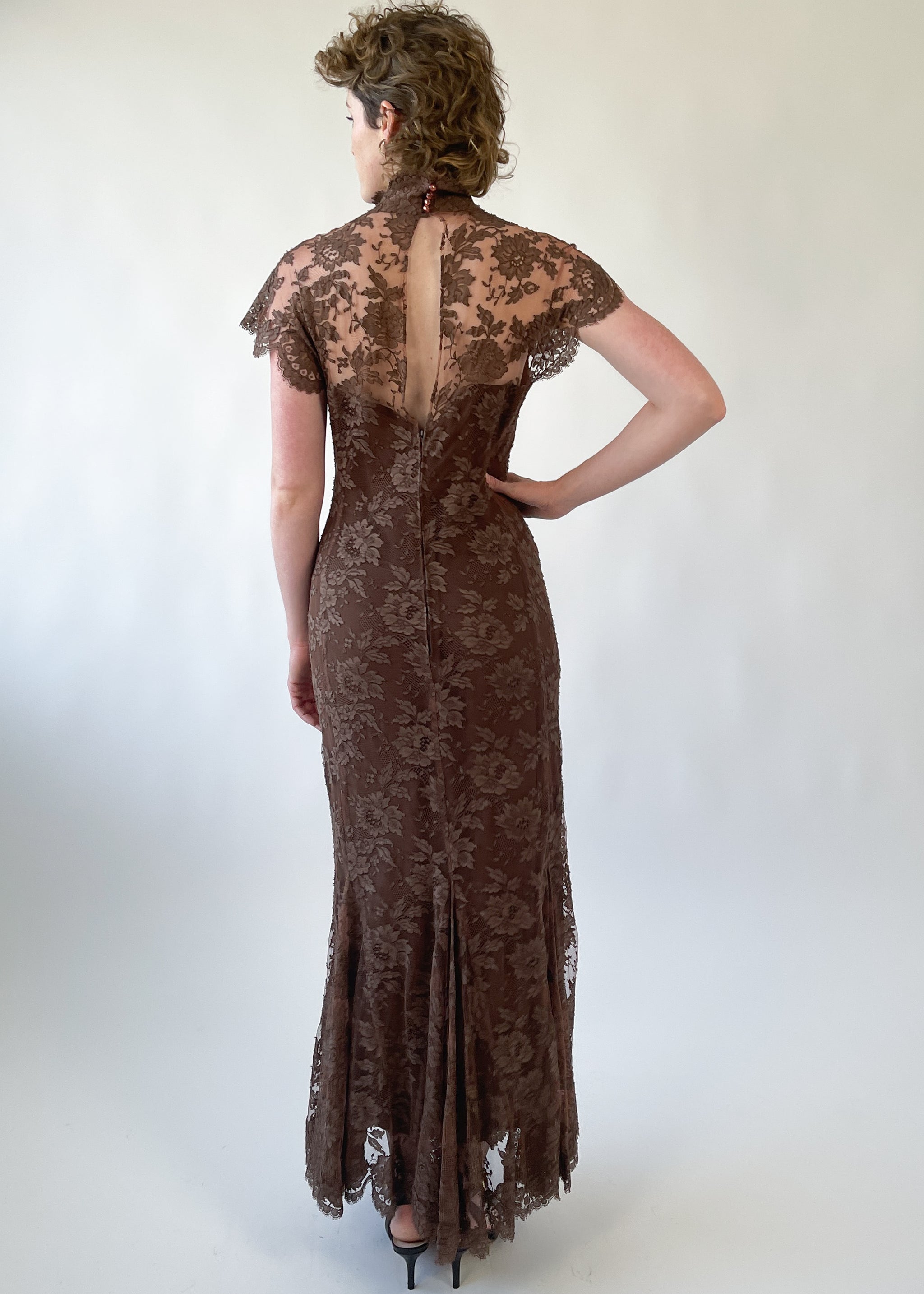 Vintage 1984 Chloe Lace Dress - Raleigh Vintage Vintage 1984 Chloe Lace Dress - Raleigh Vintage