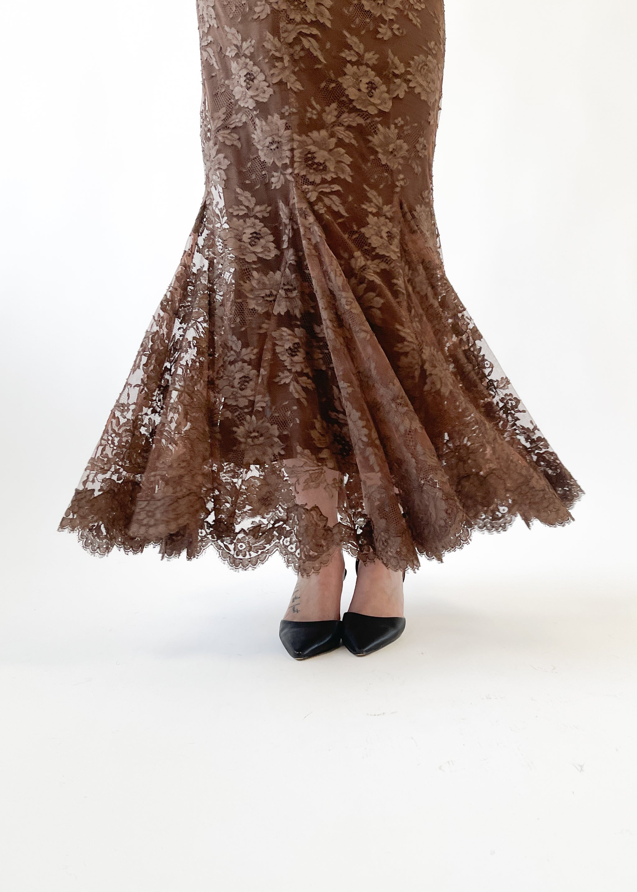 Vintage 1984 Chloe Lace Dress - Raleigh Vintage Vintage 1984 Chloe Lace Dress - Raleigh Vintage