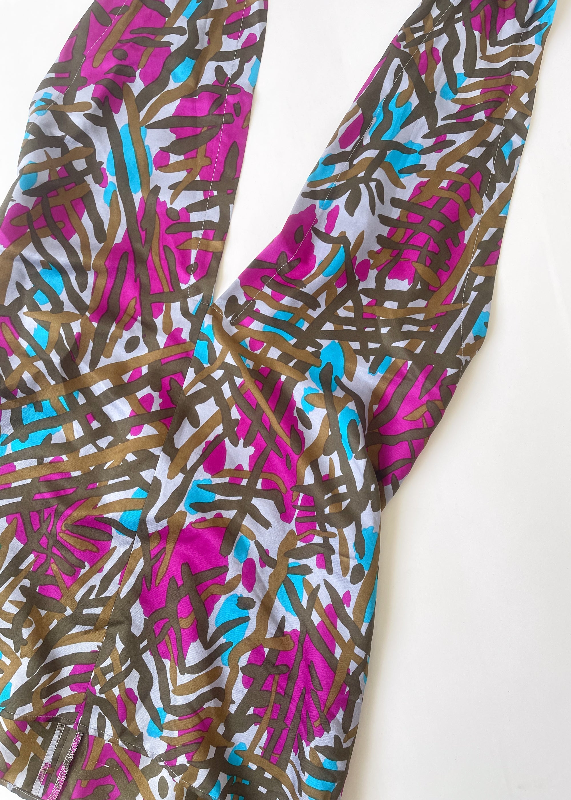 Vintage 1980s Yves Saint Laurent Silk Halter Top