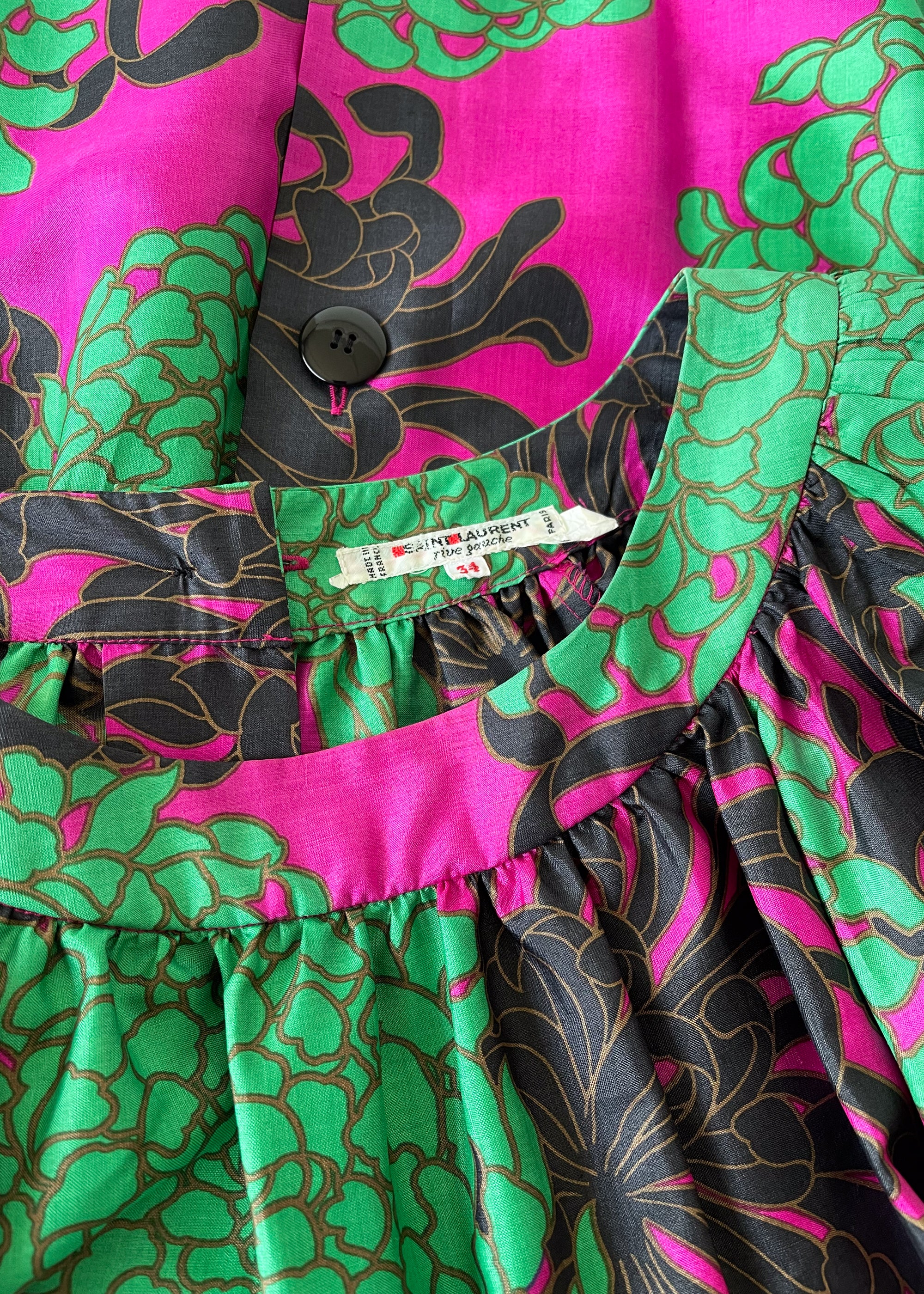 Vintage 1986. Yves Saint Laurent Silk Top