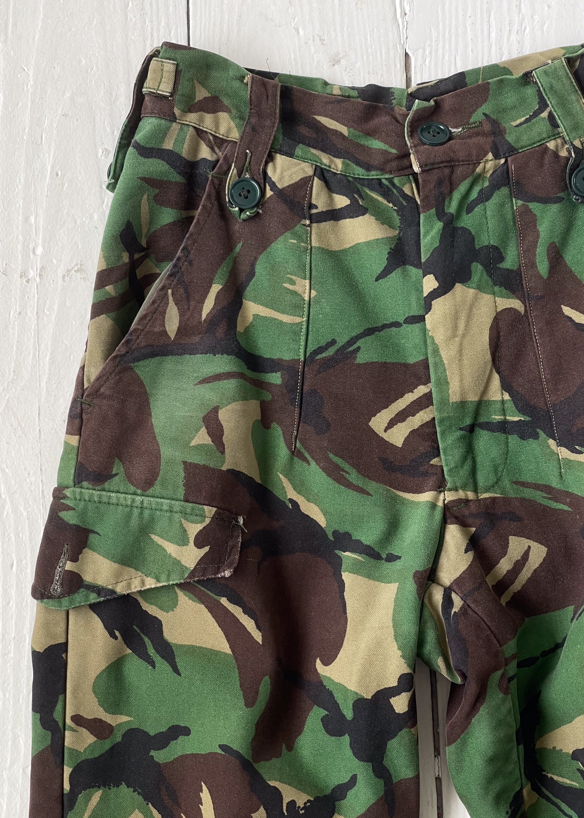 Vintage British Camo Pants 26" Raleigh Vintage