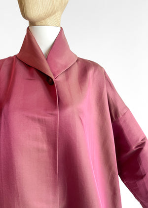1990s Romeo Gigli Iridescent Coat