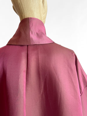1990s Romeo Gigli Iridescent Coat