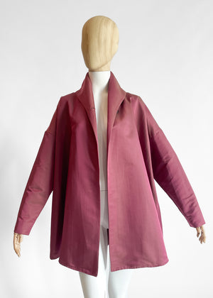 1990s Romeo Gigli Iridescent Coat
