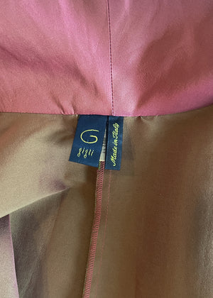 1990s Romeo Gigli Iridescent Coat
