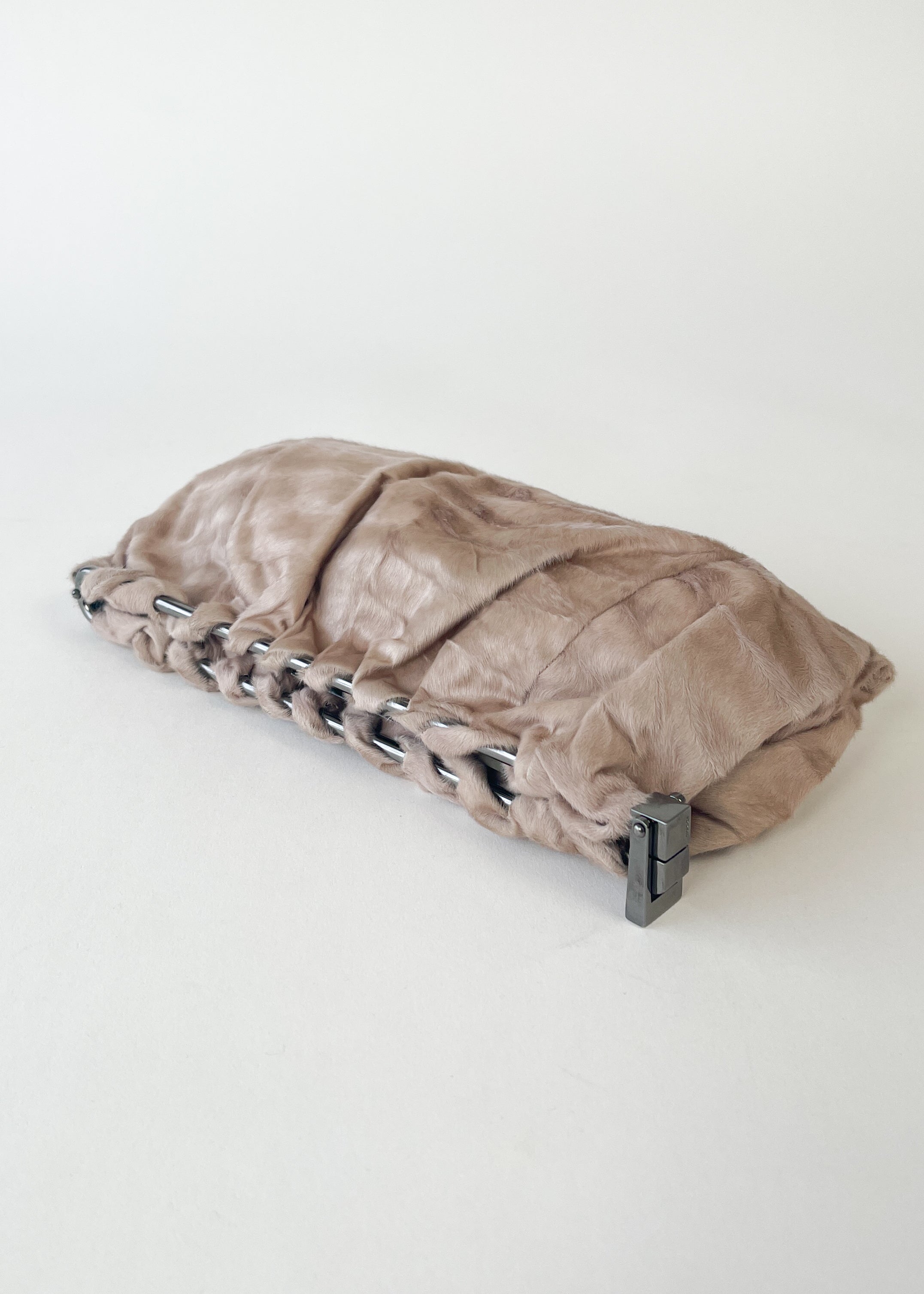 Vintage Gucci Fur Clutch 1999 A/W