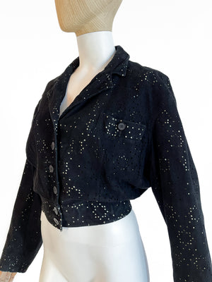 Alaia Suede Jacket Spring 1989