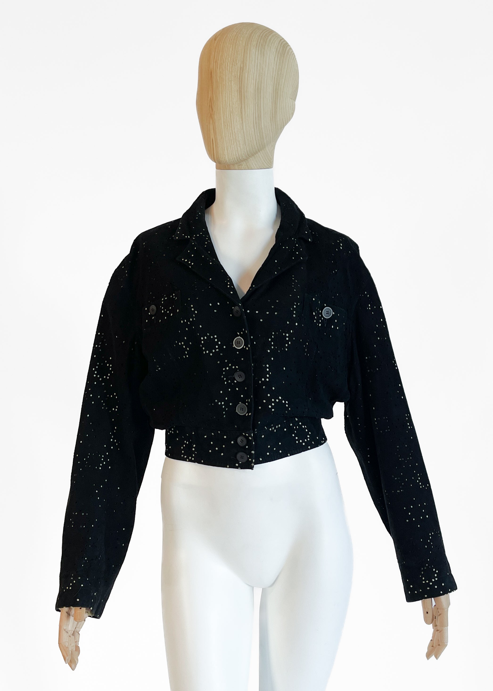 Alaia Suede Jacket Spring 1989