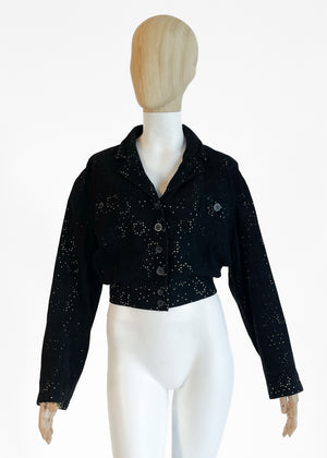 Alaia Suede Jacket Spring 1989