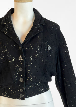Alaia Suede Jacket Spring 1989