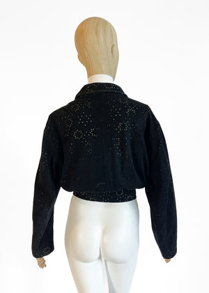 Alaia Suede Jacket Spring 1989