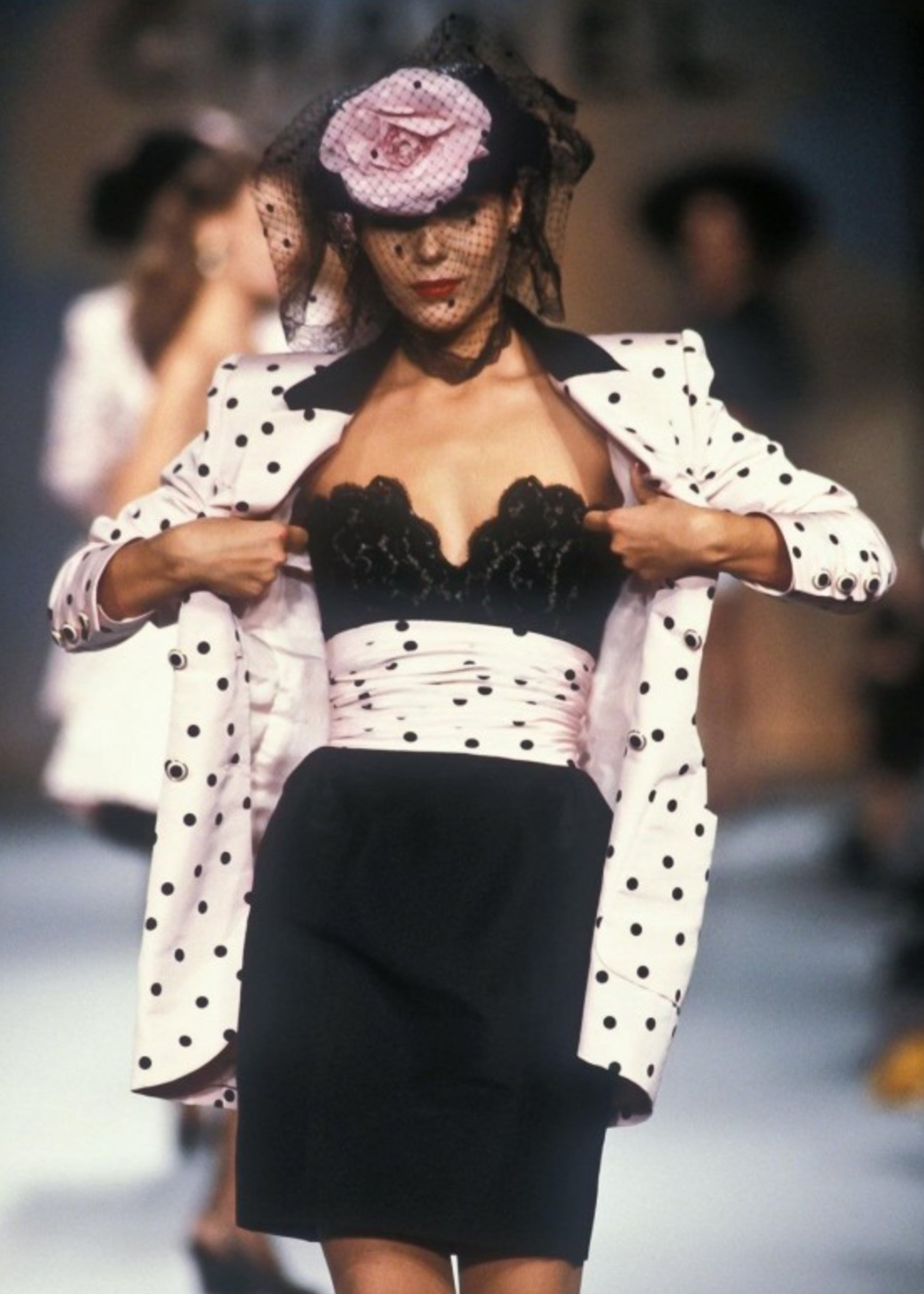 Vintage 1988 Chanel Strapless Dress