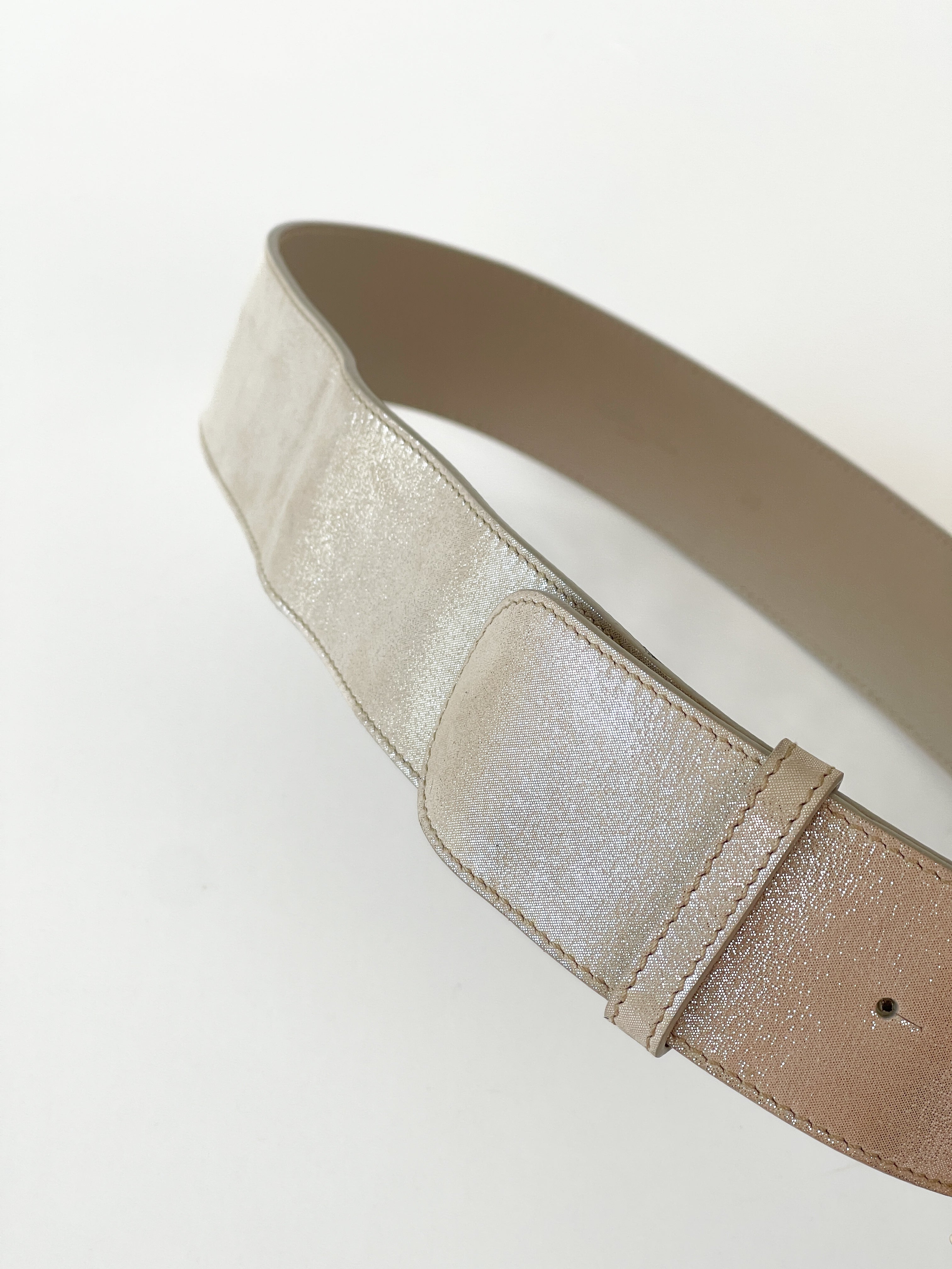 Vintage Christian Dior Pink Shimmer Belt