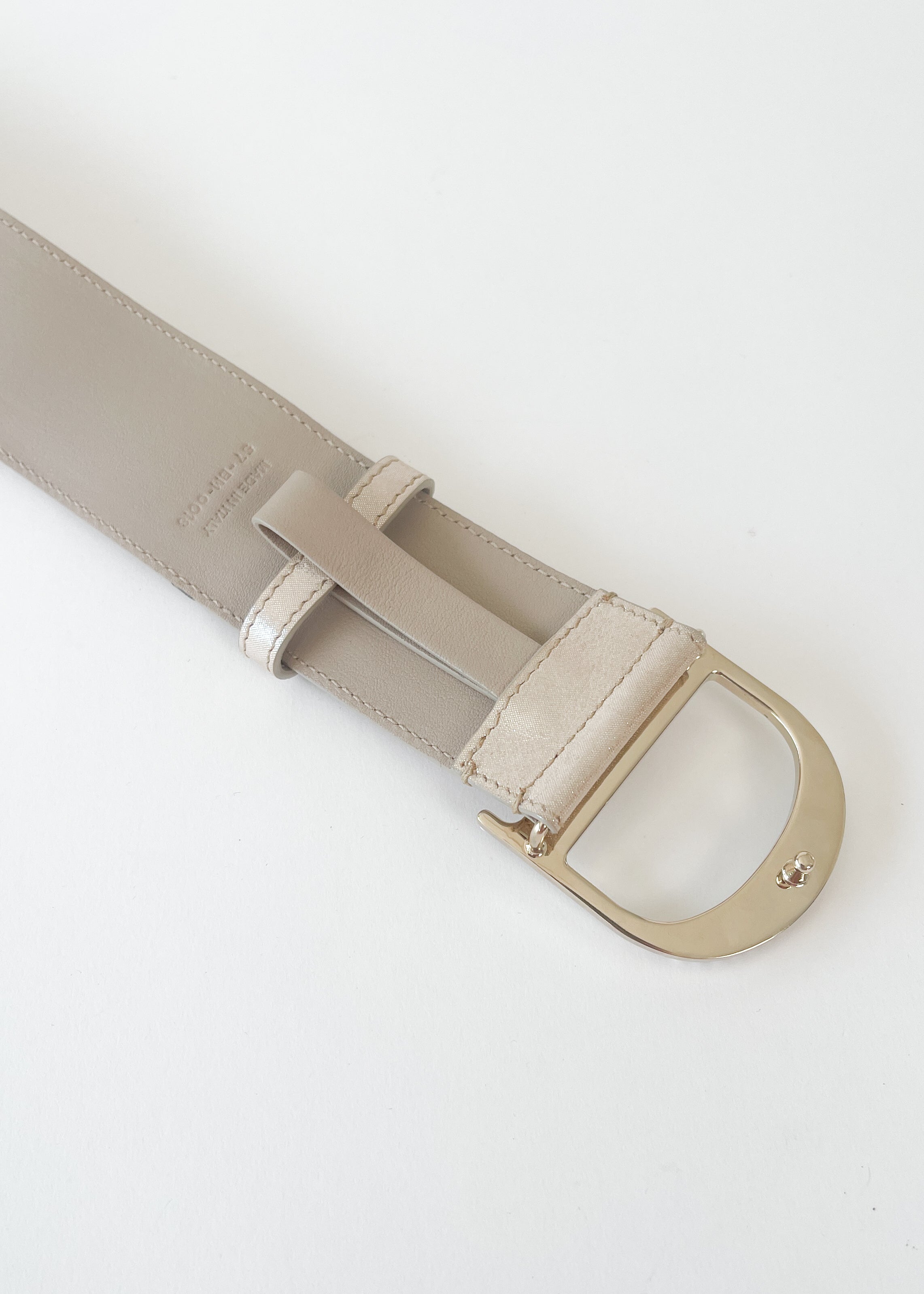 Vintage Christian Dior Pink Shimmer Belt