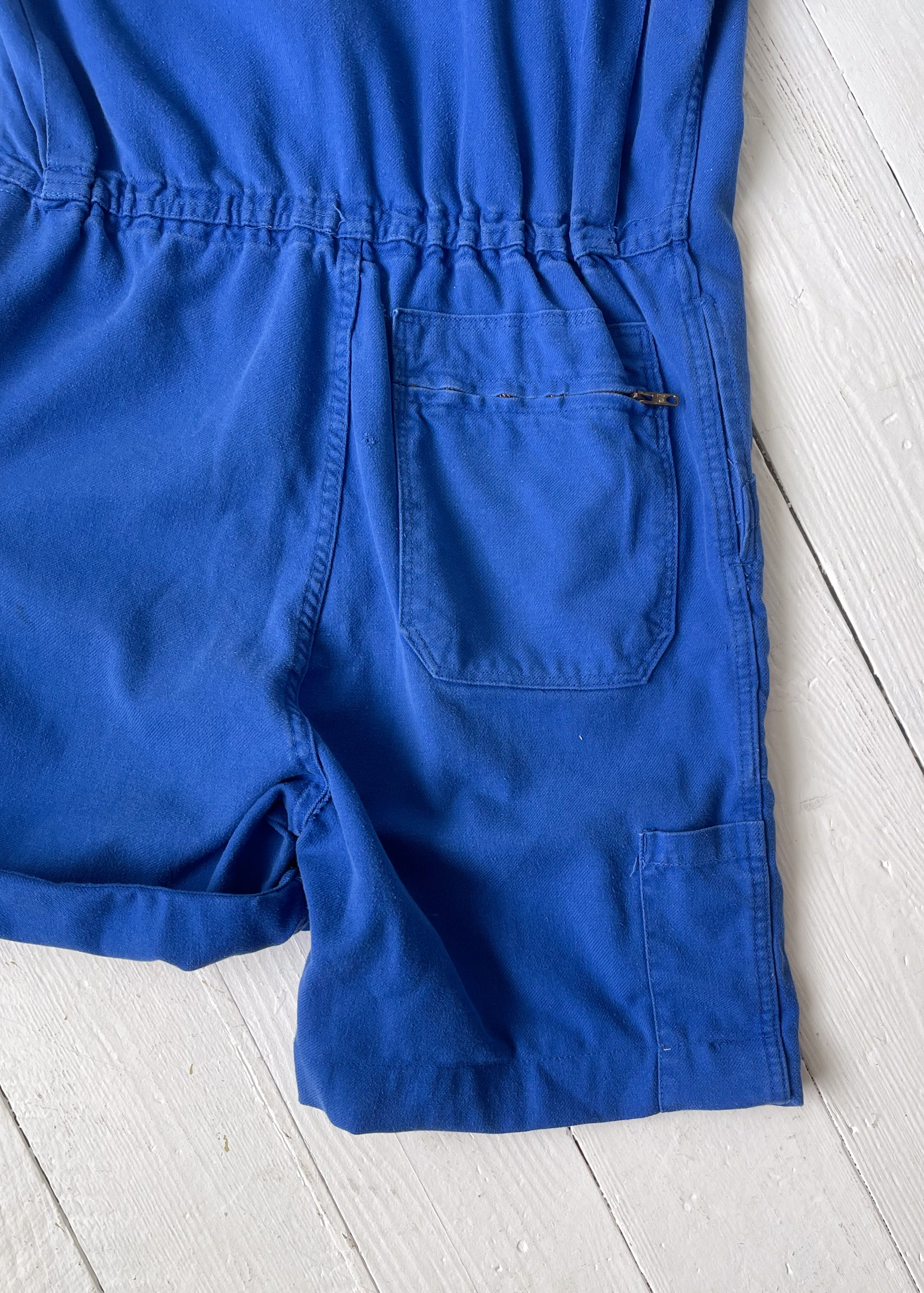 Vintage European Workwear Jumpsuit Shorts