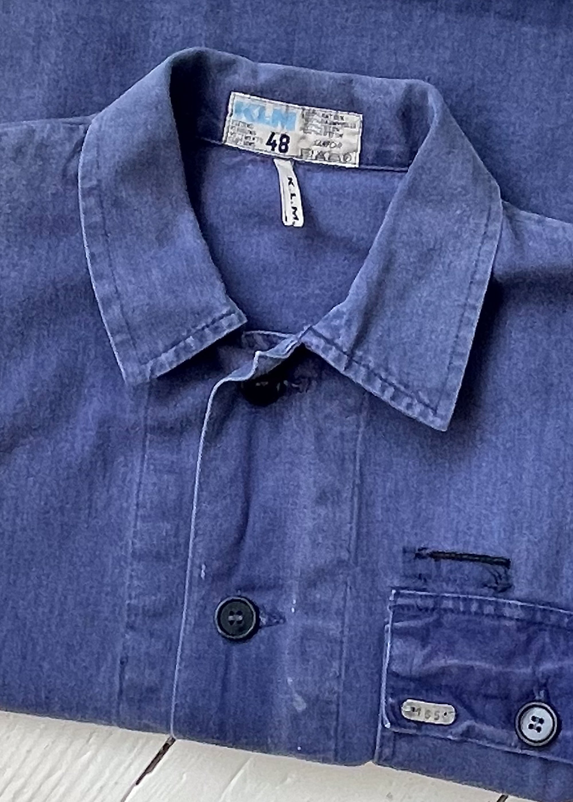 Vintage European Blue Workwear Jacket