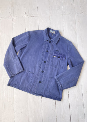 Vintage European Blue Workwear Jacket