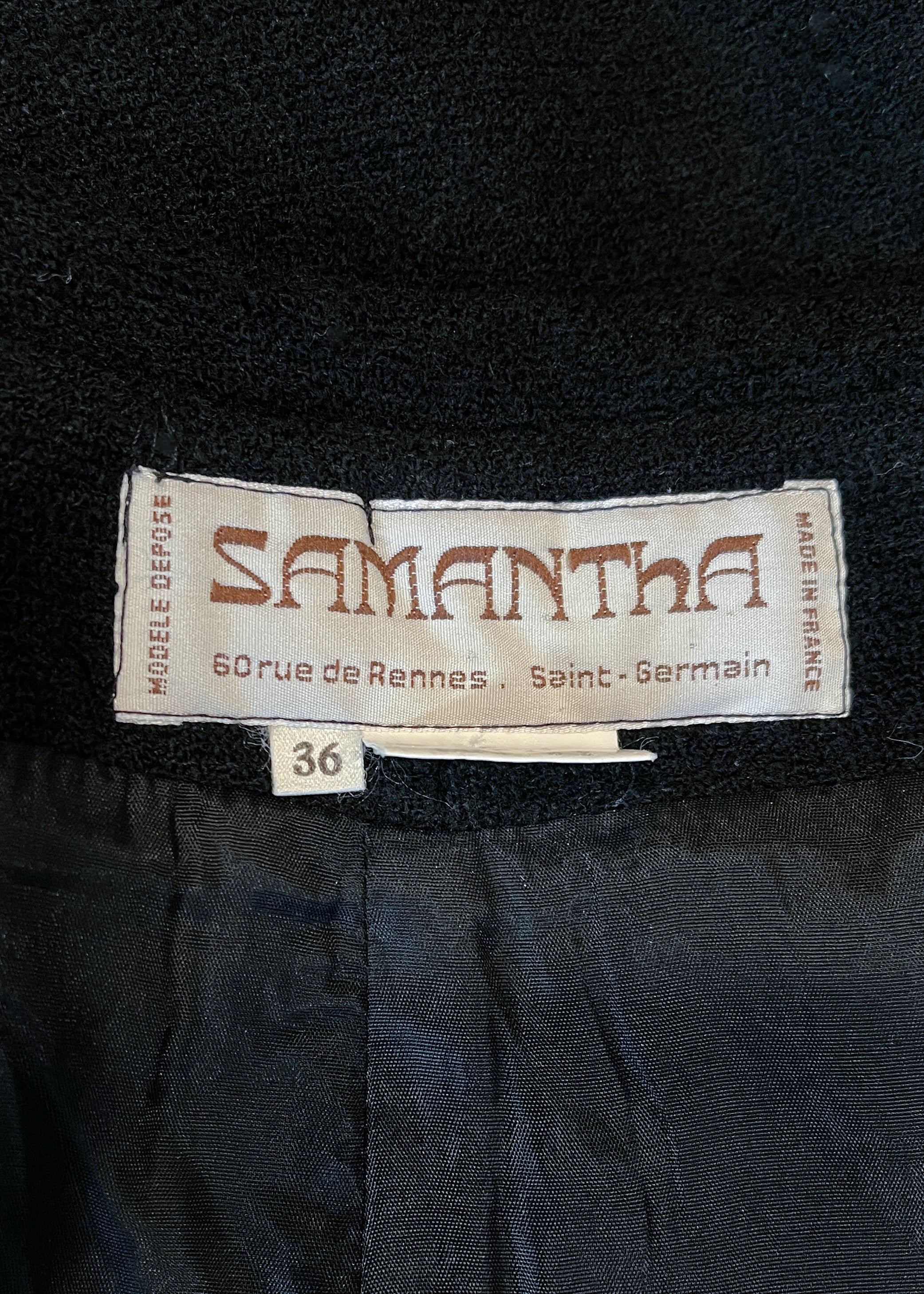 Vintage French Avent-Garde Skirt