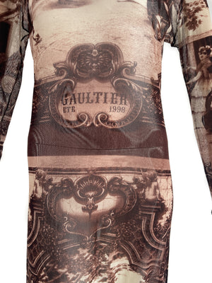 Vintage 1998 Jean Paul Gaultier "Frida Kahlo" Dress