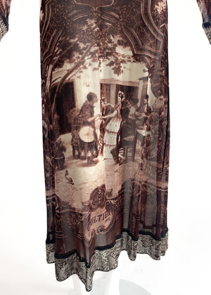 Vintage 1998 Jean Paul Gaultier "Frida Kahlo" Dress