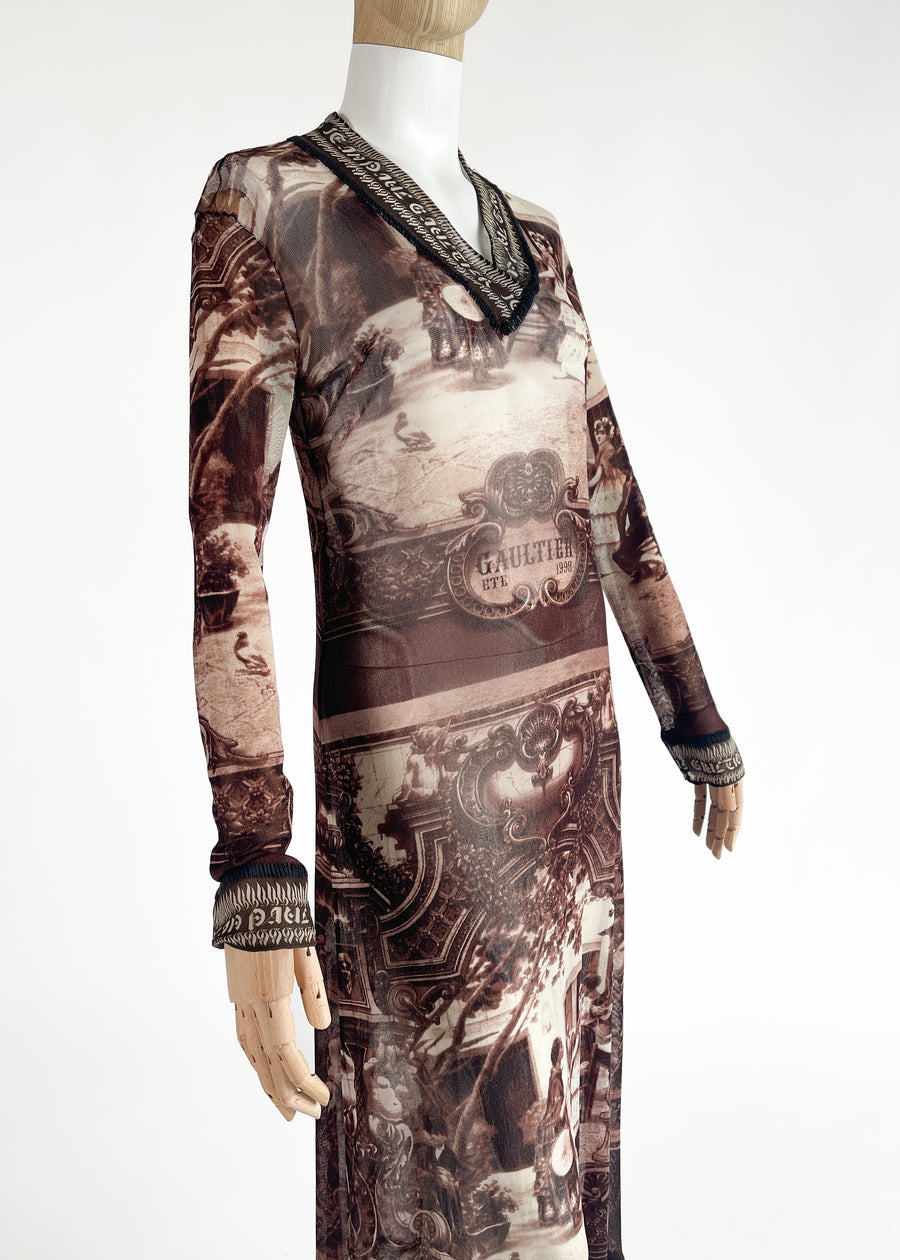 Vintage 1998 Jean Paul Gaultier "Frida Kahlo" Dress