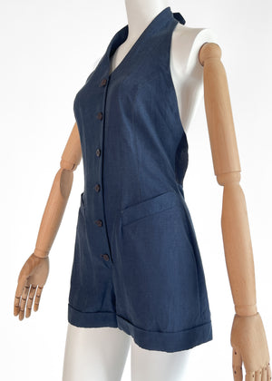 Jean Paul Gaultier Halter Playsuit 1990s