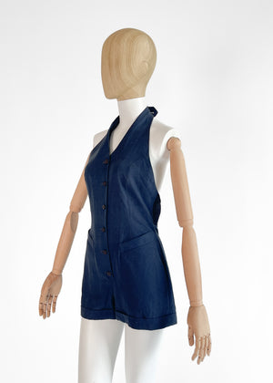 Jean Paul Gaultier Halter Playsuit 1990s