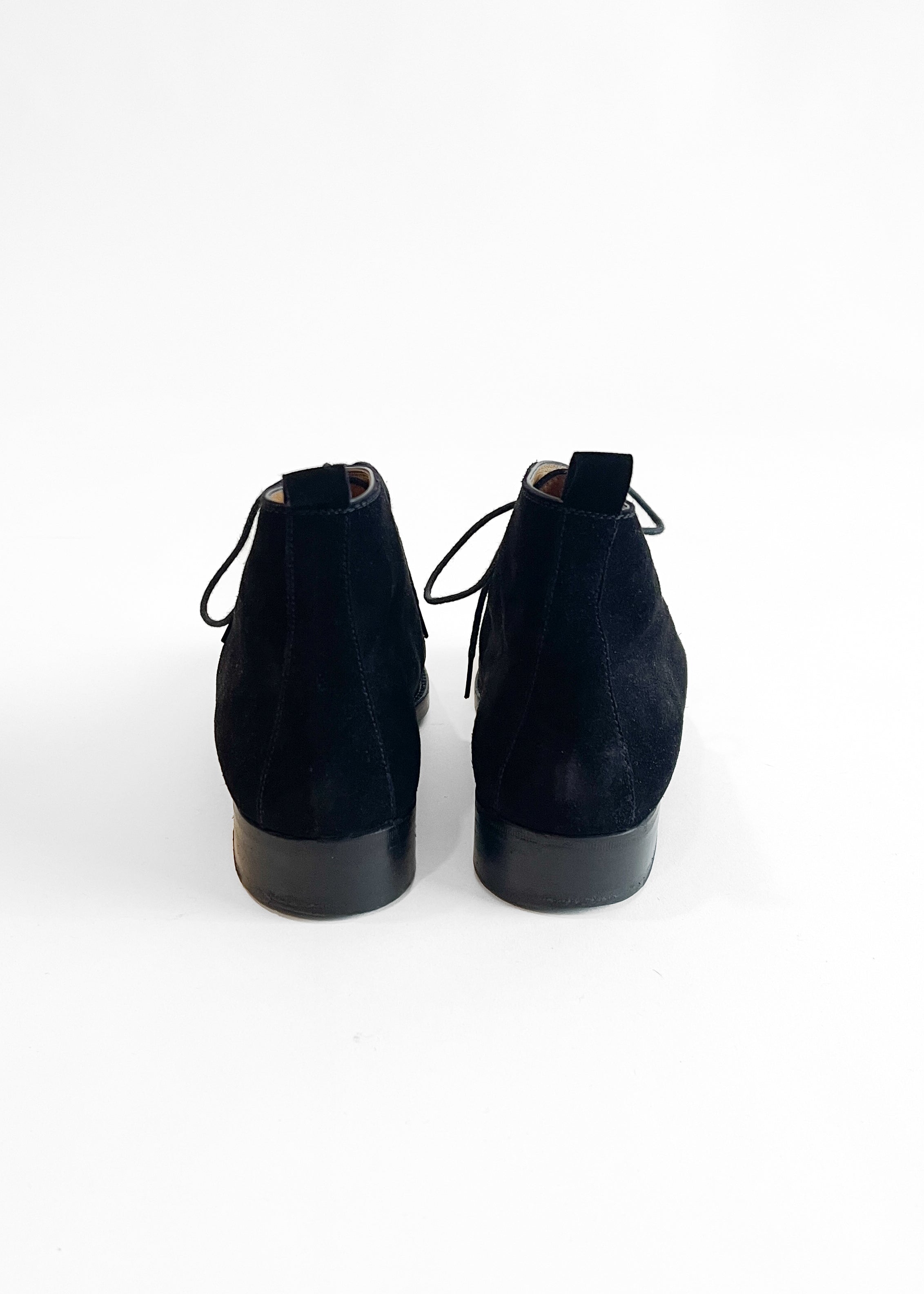 Vintage Hermès Suede Boots