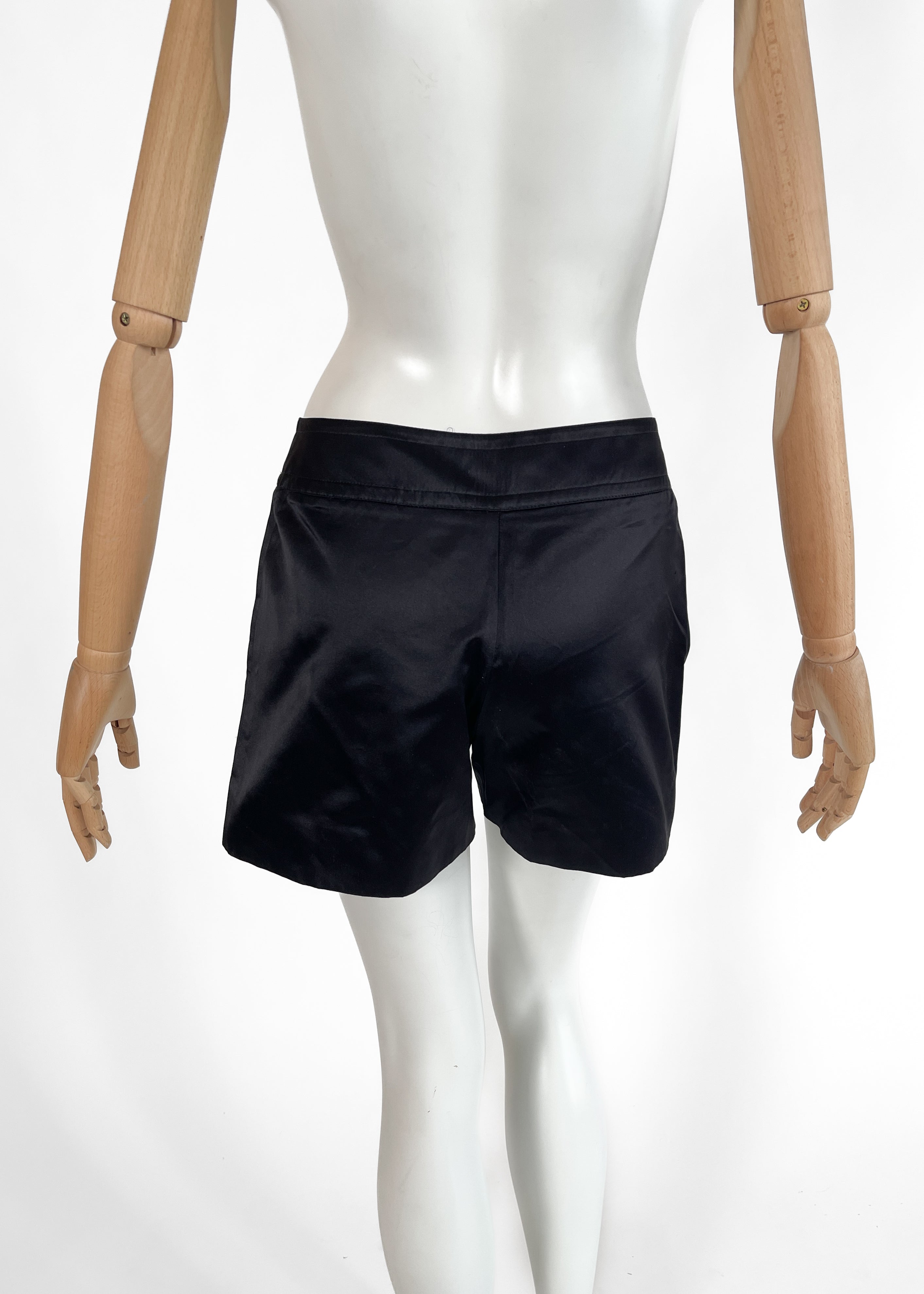 Vintage Ines de la Fressange Satin Shorts