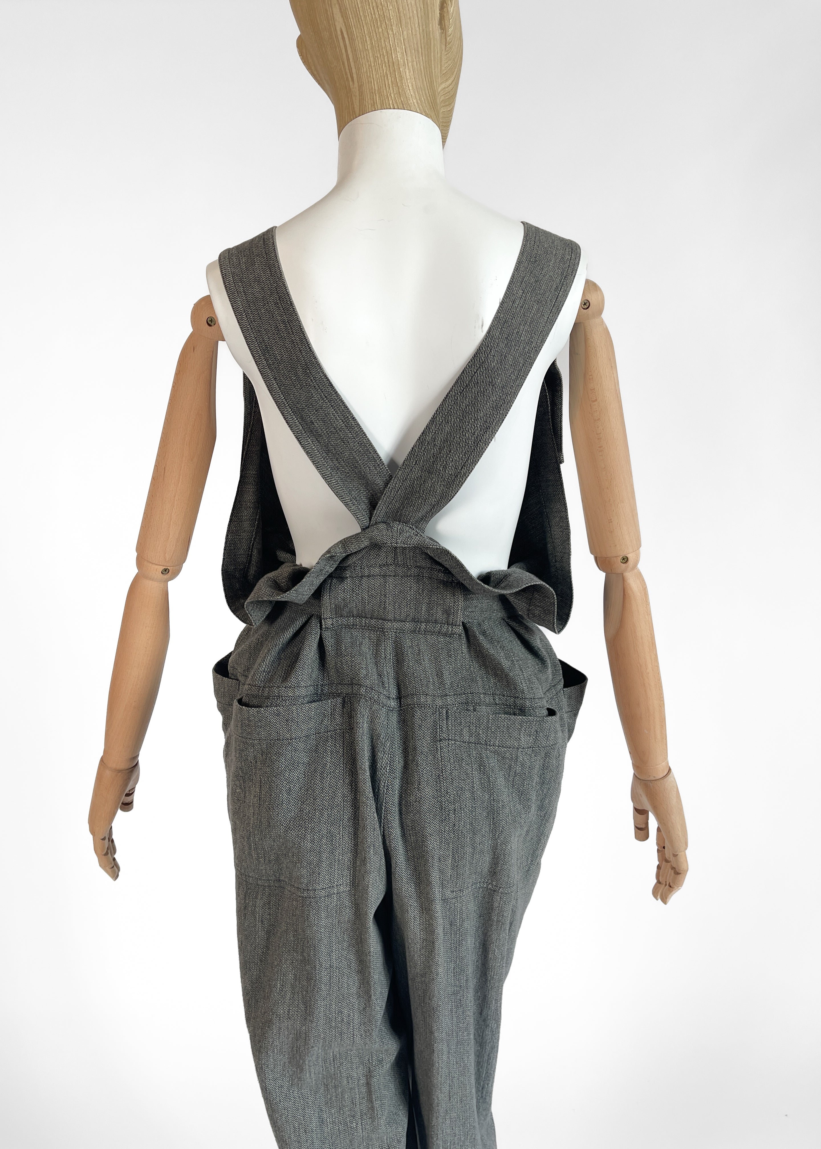 パンツ ISSEY MIYAKE MEN Overalls 14AW cotton 3 Vintage Issey Miyake Plantation Overalls