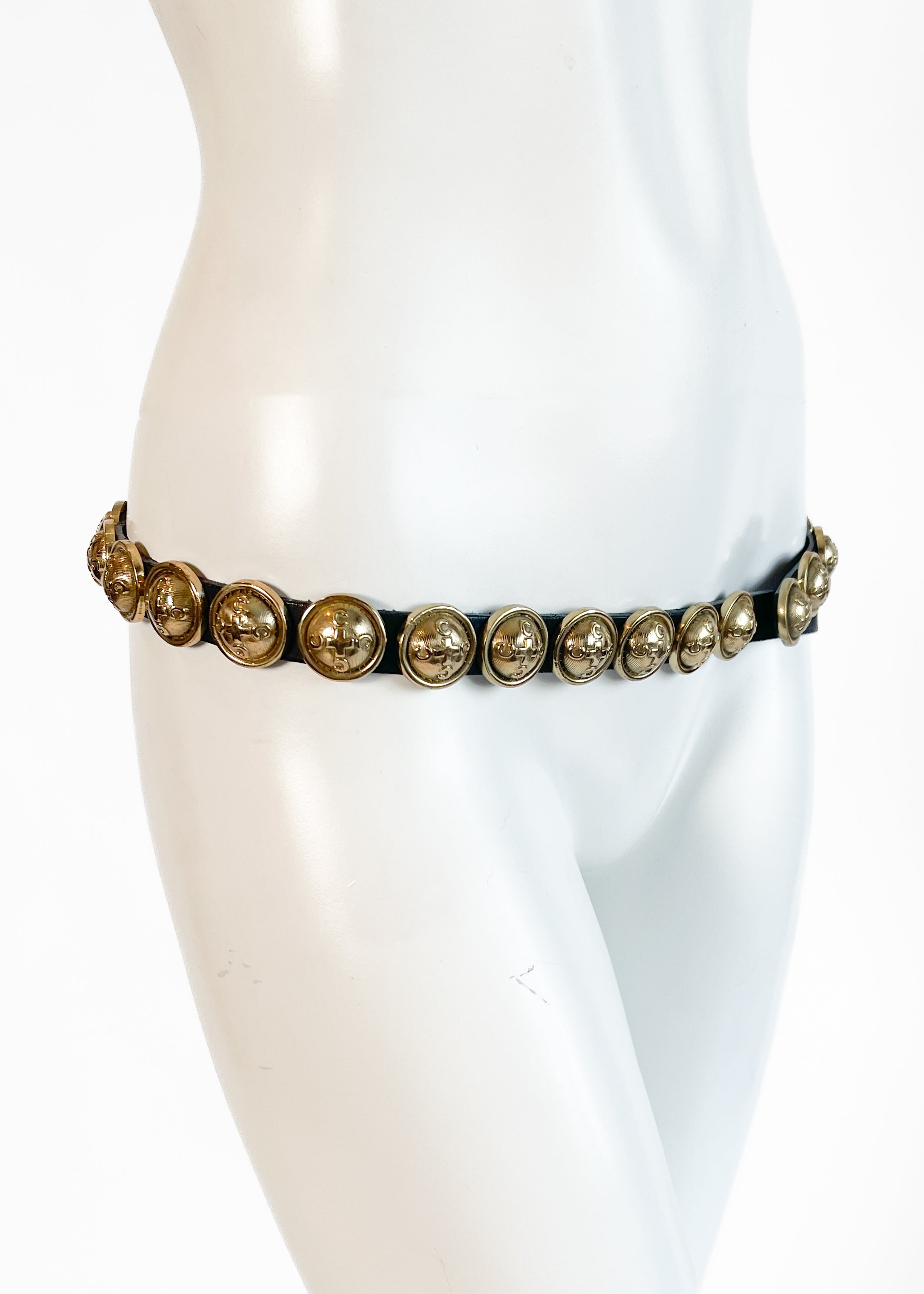 Vintage Moschino Studded Belt