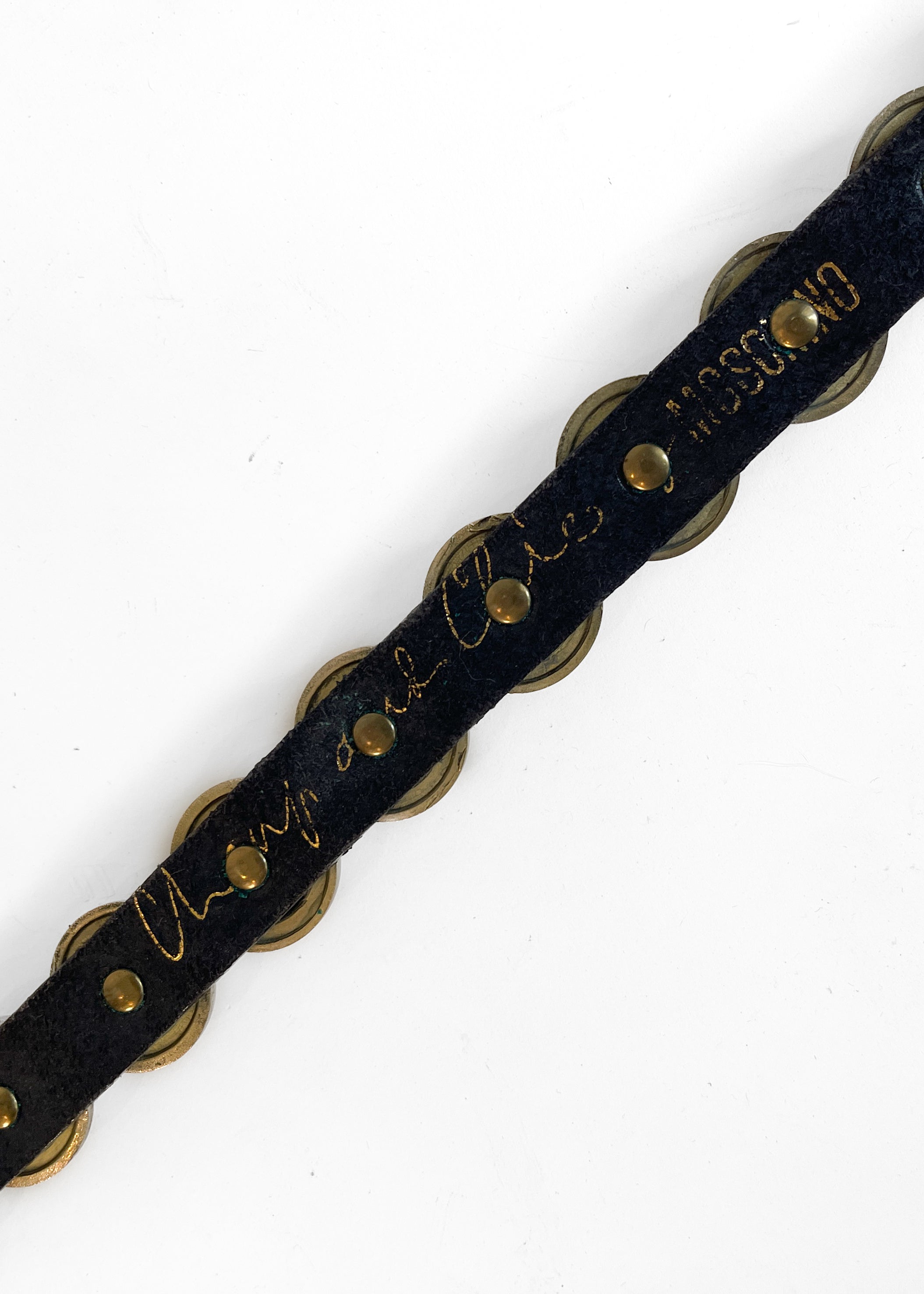 Vintage Moschino Studded Belt
