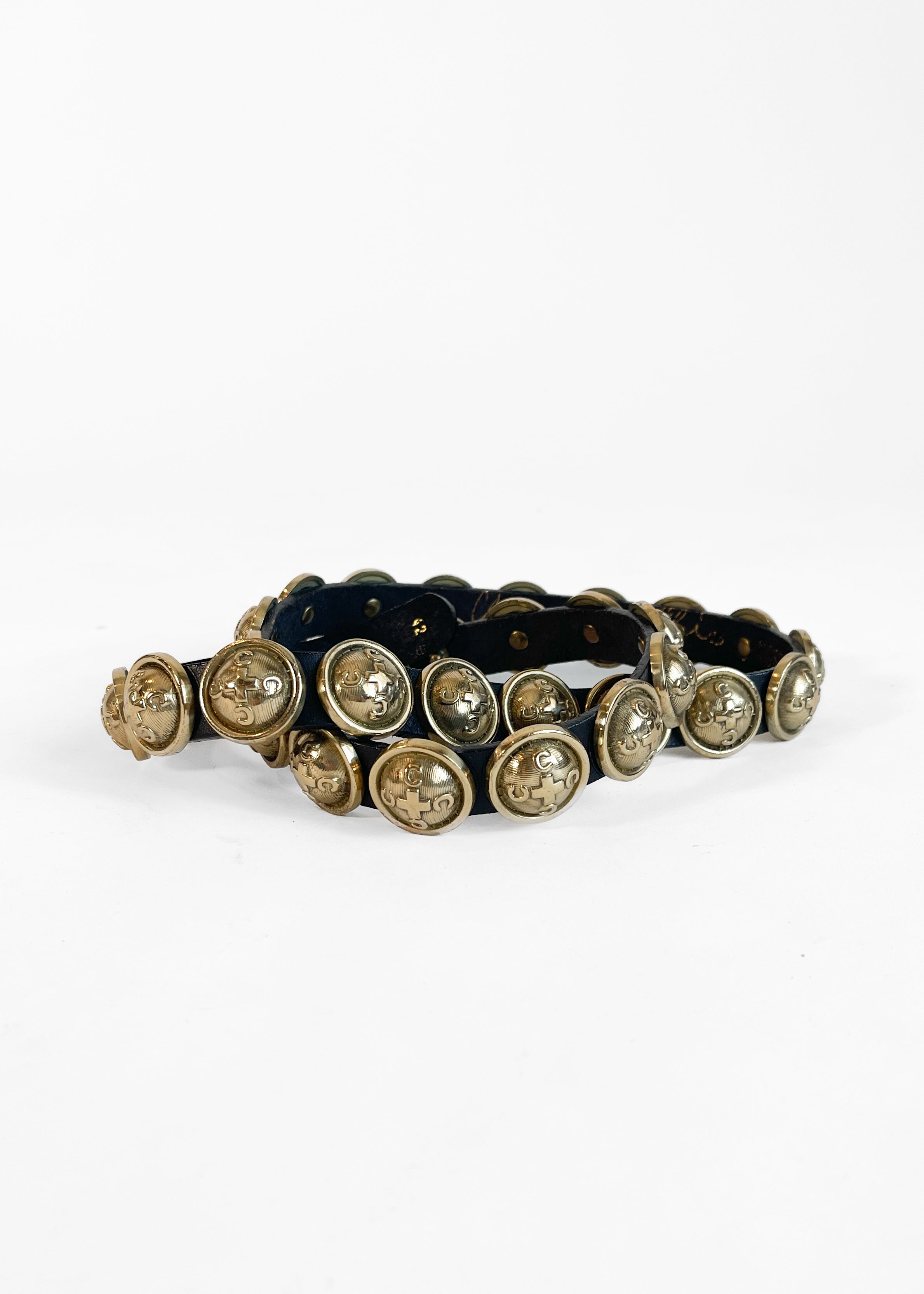 Vintage Moschino Studded Belt