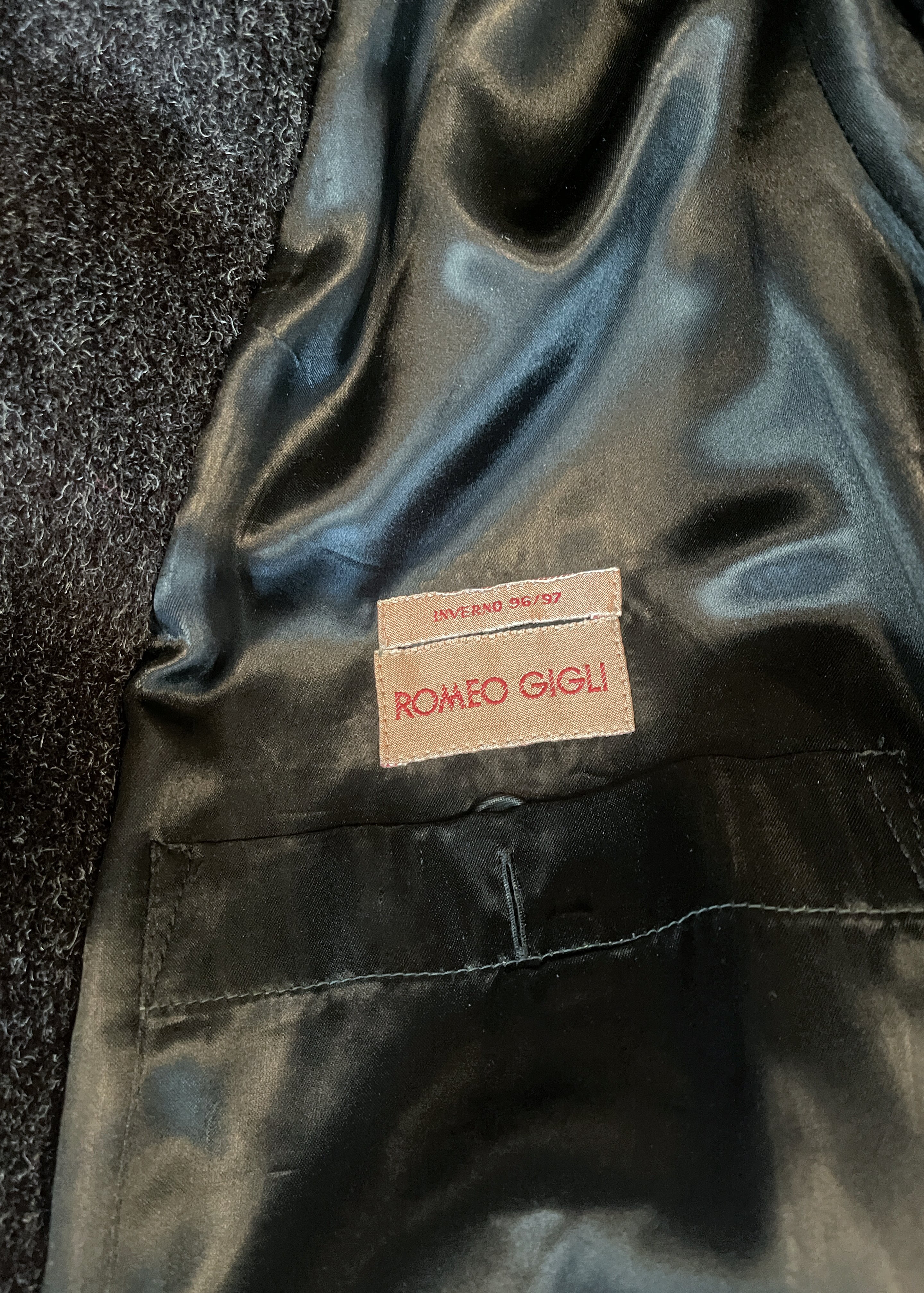 Romeo Gigli Fall 1996 Winter Coat