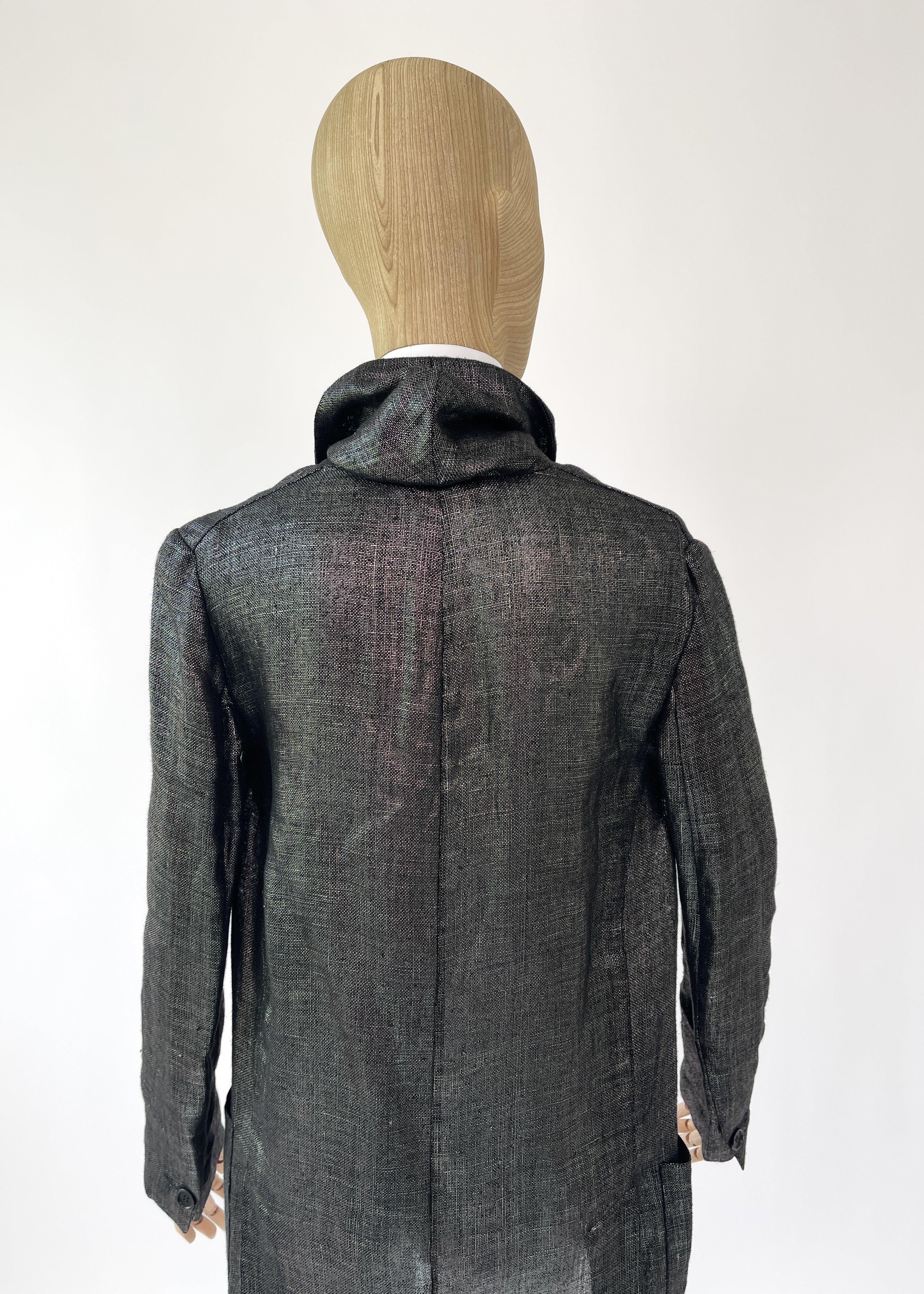 Vintage Romeo Gigli Shimmer Linen Jacket 1992