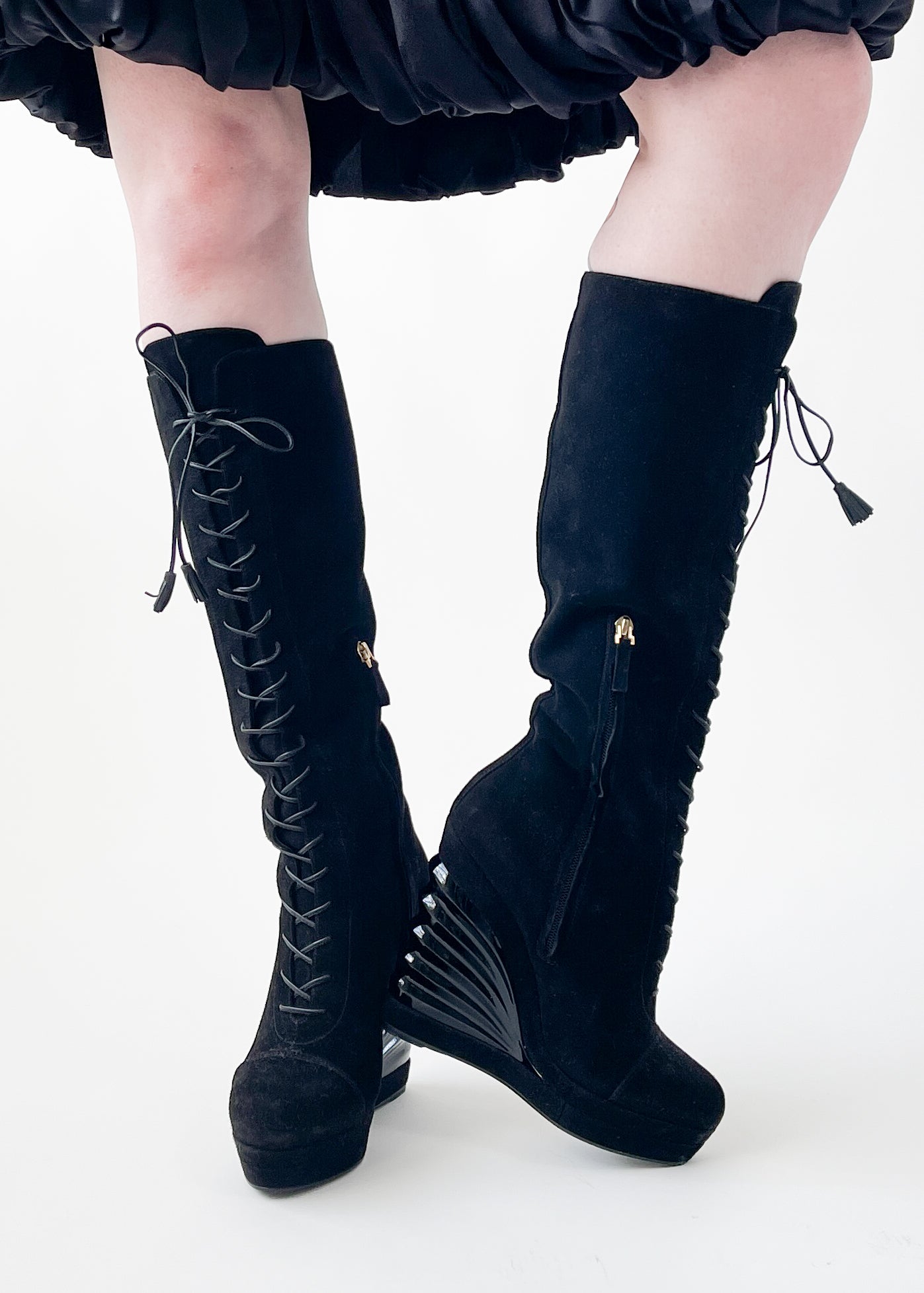 Vintage Yves Saint Laurent Platform Boots