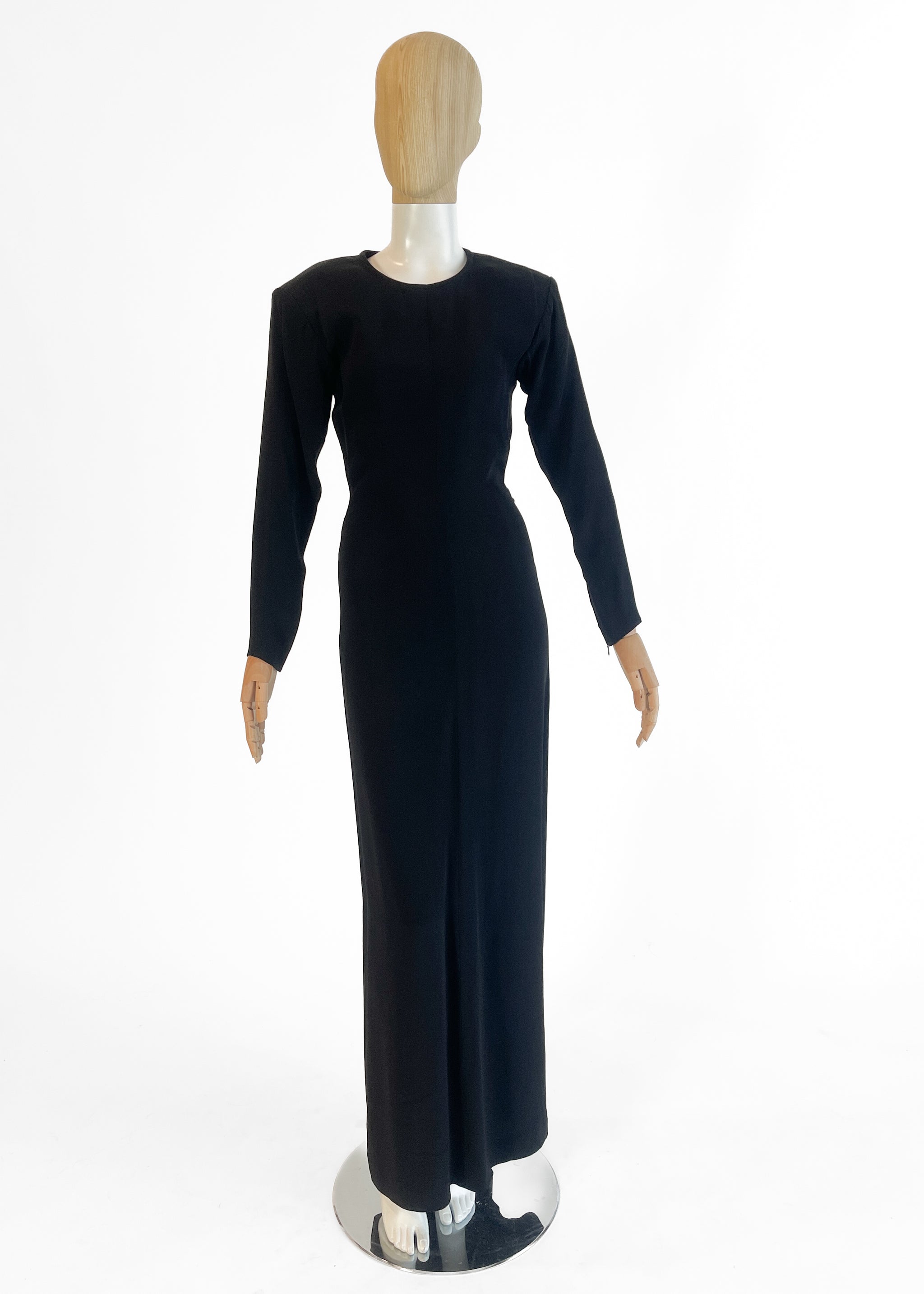 Vintage Yves Saint Laurent Backless Dress 1989 - Raleigh Vintage Vintage Yves Saint Laurent Backless Dress 1989 - Raleigh Vintage