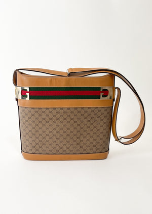 Vintage Late 1970s Gucci Bag w/ Adjustable Strap