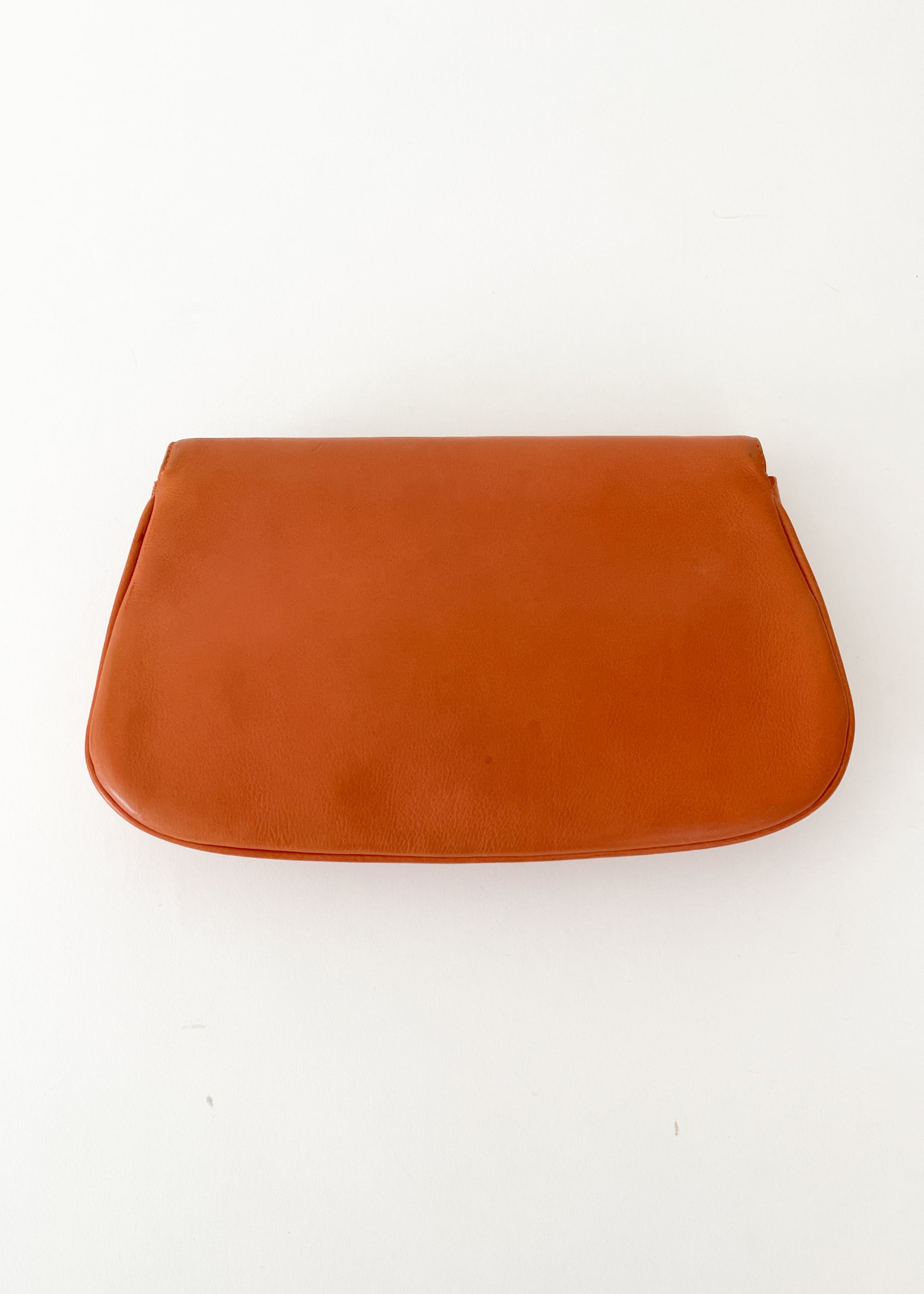 Vintage 1970s Gucci Leather Clutch Purse