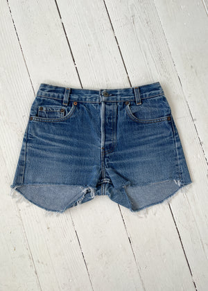 Vintage 1970s Levi's Cut Off Jean Shorts