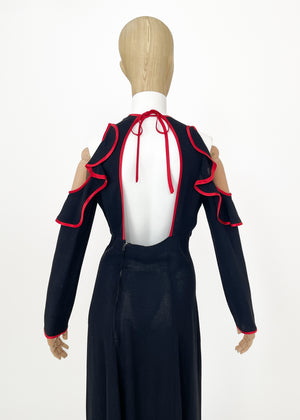 Vintage 1970s Ossie Clark Judy Dress