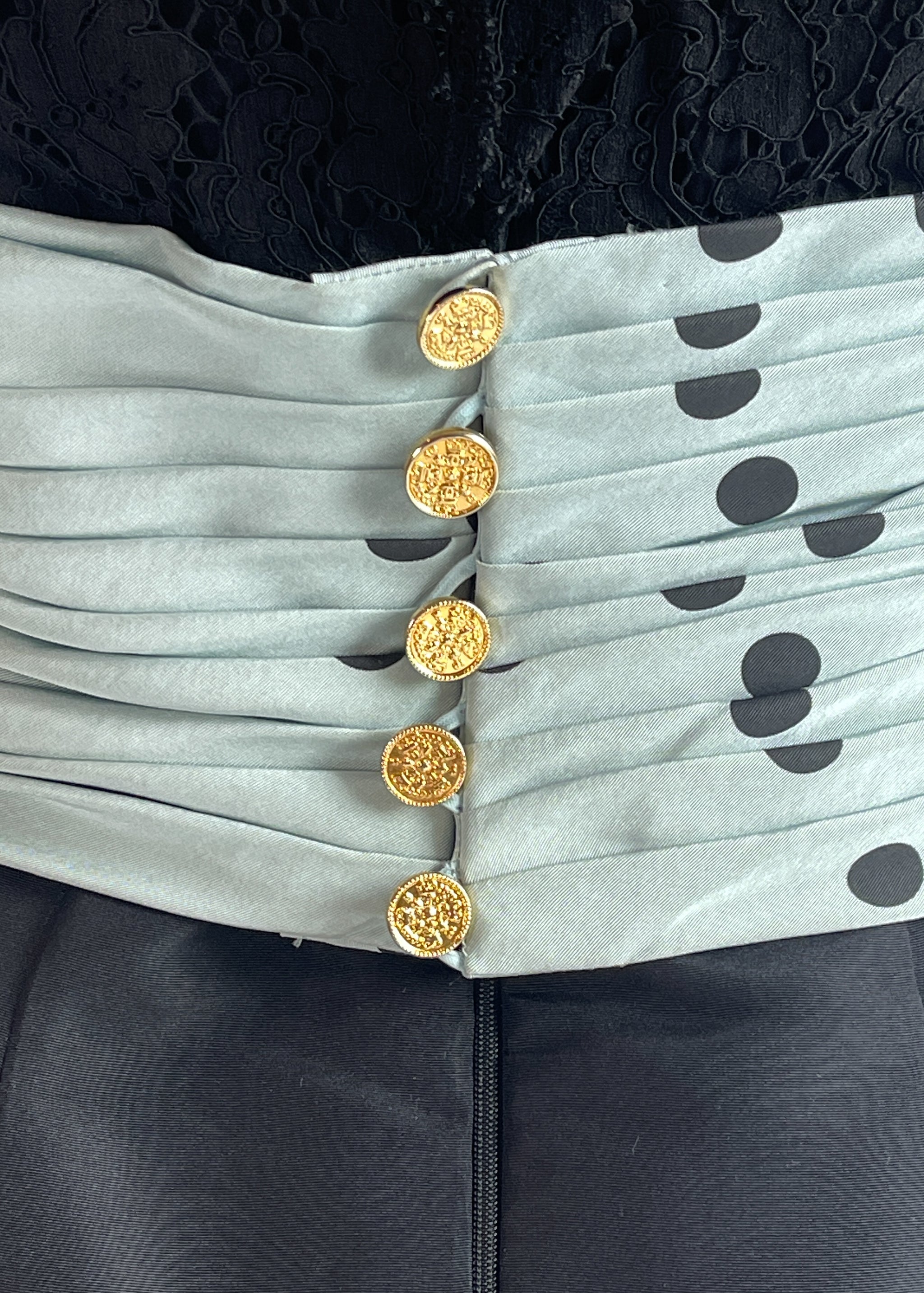 Vintage 1988 Chanel Strapless Dress