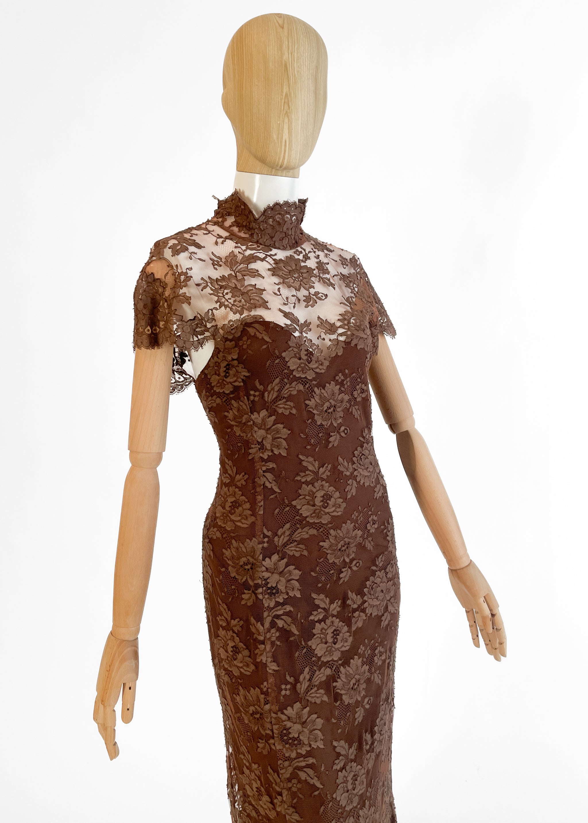 Vintage 1984 Chloe Lace Dress - Raleigh Vintage Vintage 1984 Chloe Lace Dress - Raleigh Vintage