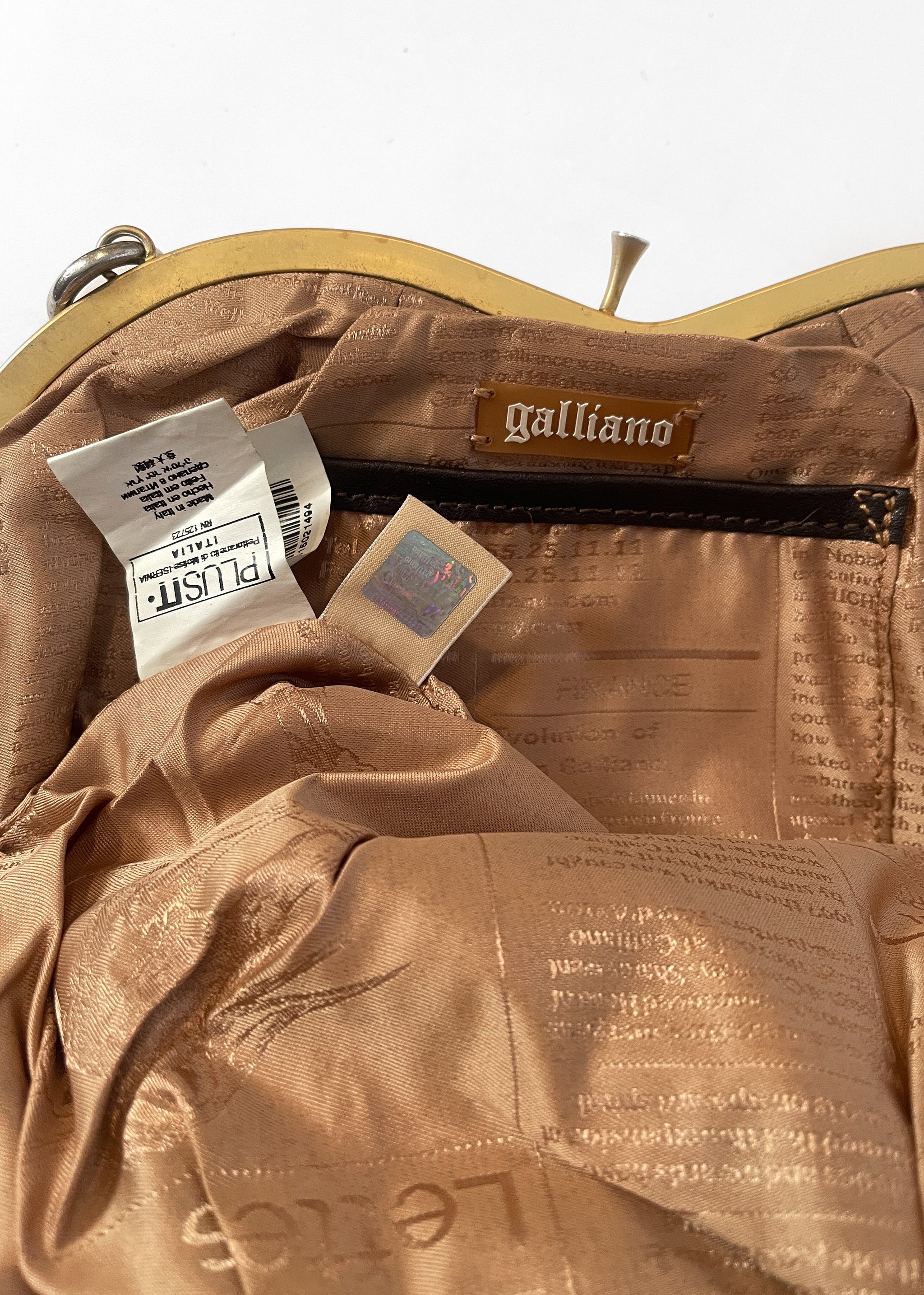 Vintage Galliano 1990s Heart Purse